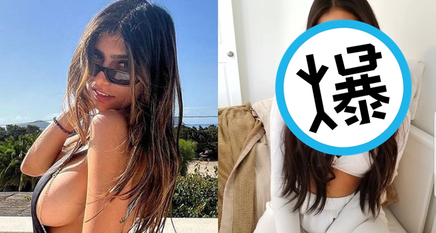 加拿大正妹神似「世界第一女優」米婭卡莉法爆紅。（翻攝自Mia Khalifa IG／melinda_rai IG）