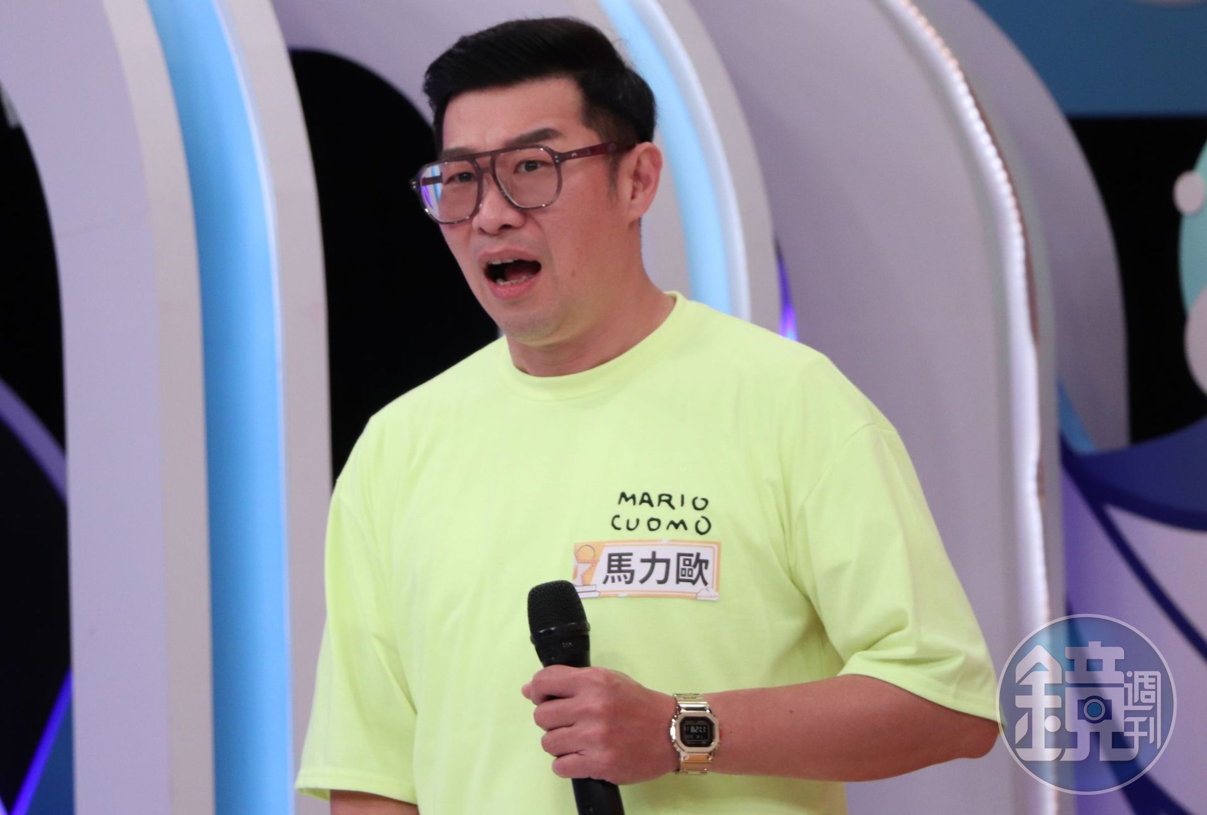 馬力歐因為去酒店，差點被老婆離了婚。（中天提供）