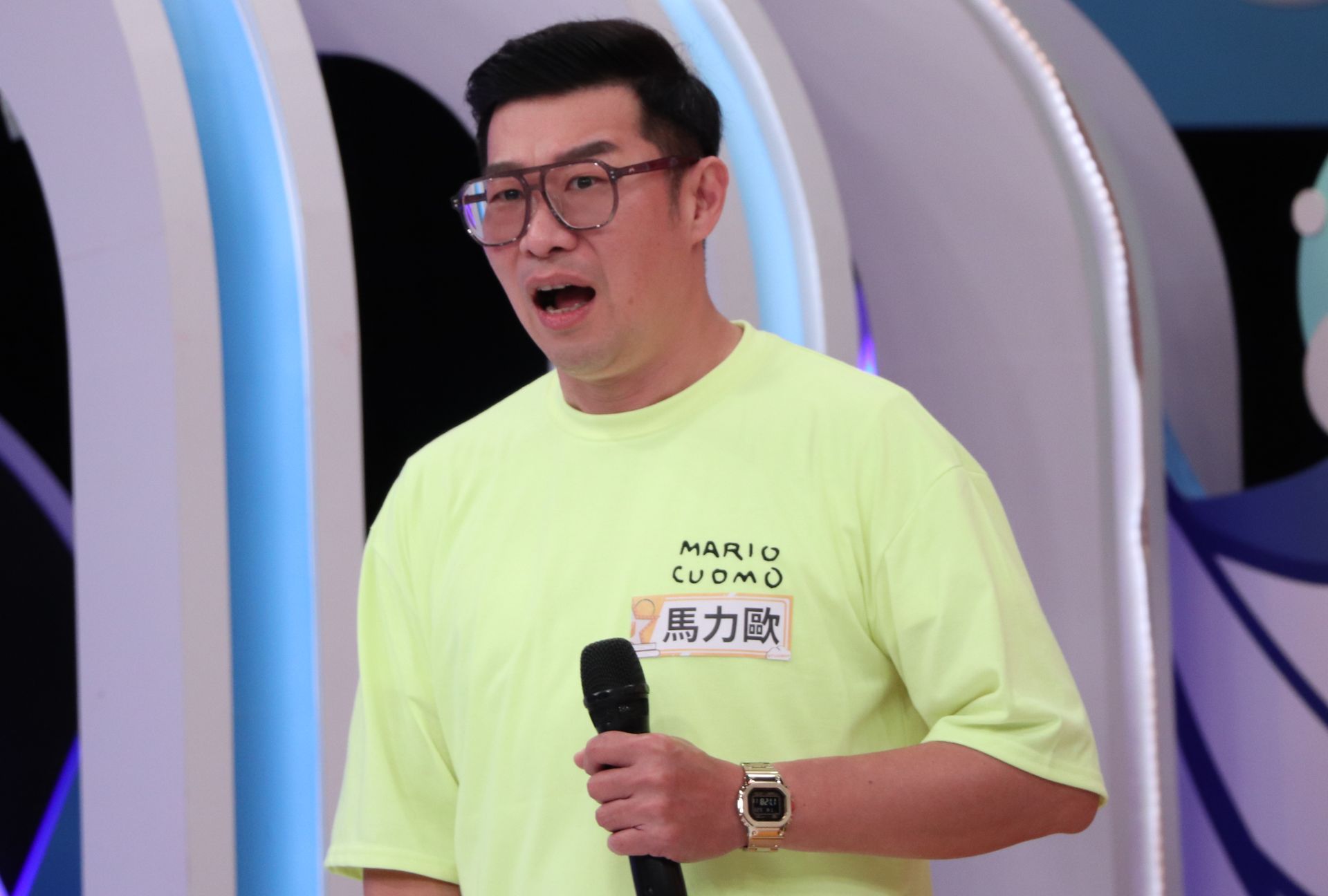 馬力歐因為去酒店,差點被老婆離了婚。(中天提供)