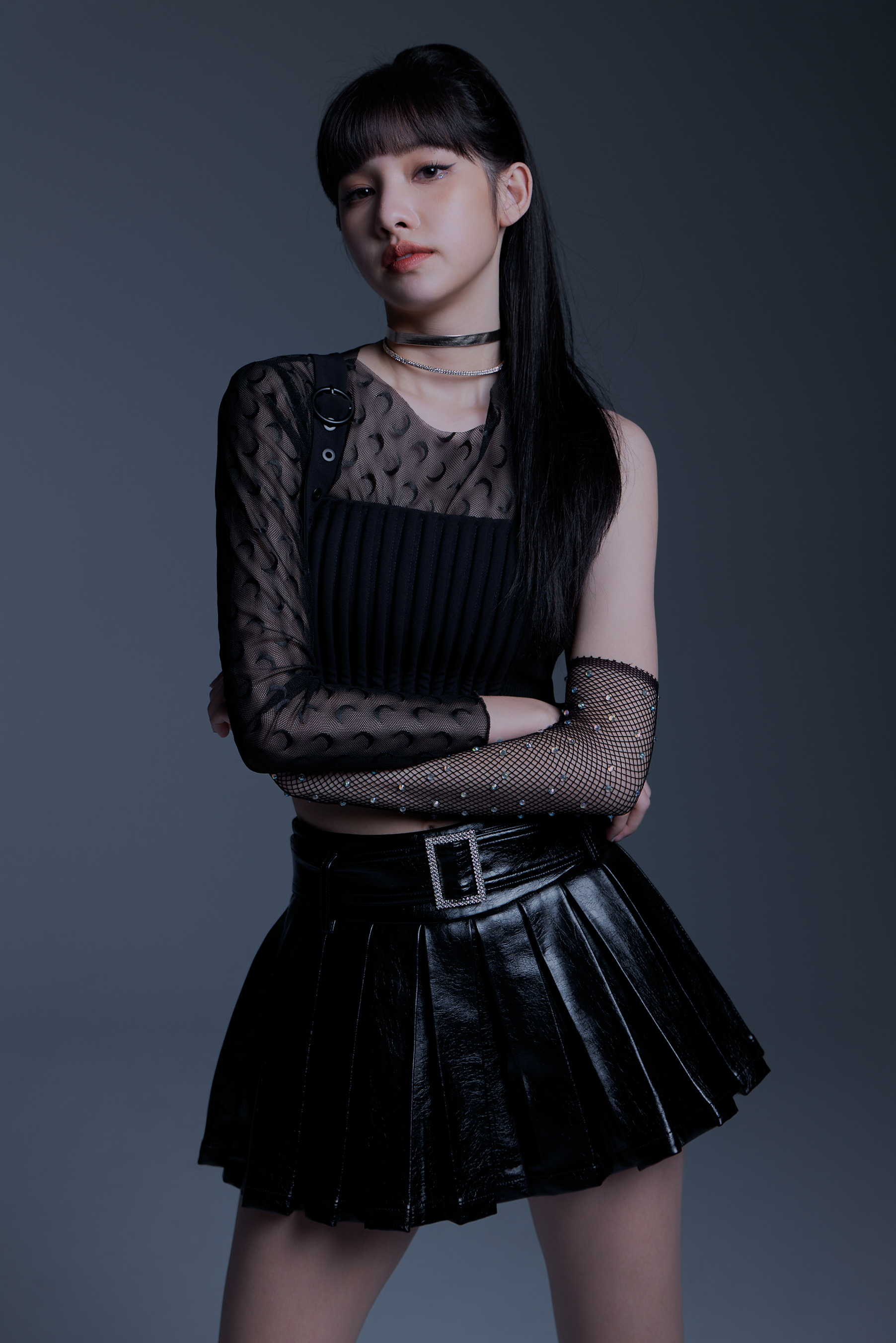 新人夏菈（Lala）被封為台版Lisa。（趣放娛樂提供）