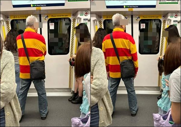 一名女網友近日臉書發文公審一名中年阿伯，反被網友嗆過度放大。（翻攝自沙田之友）