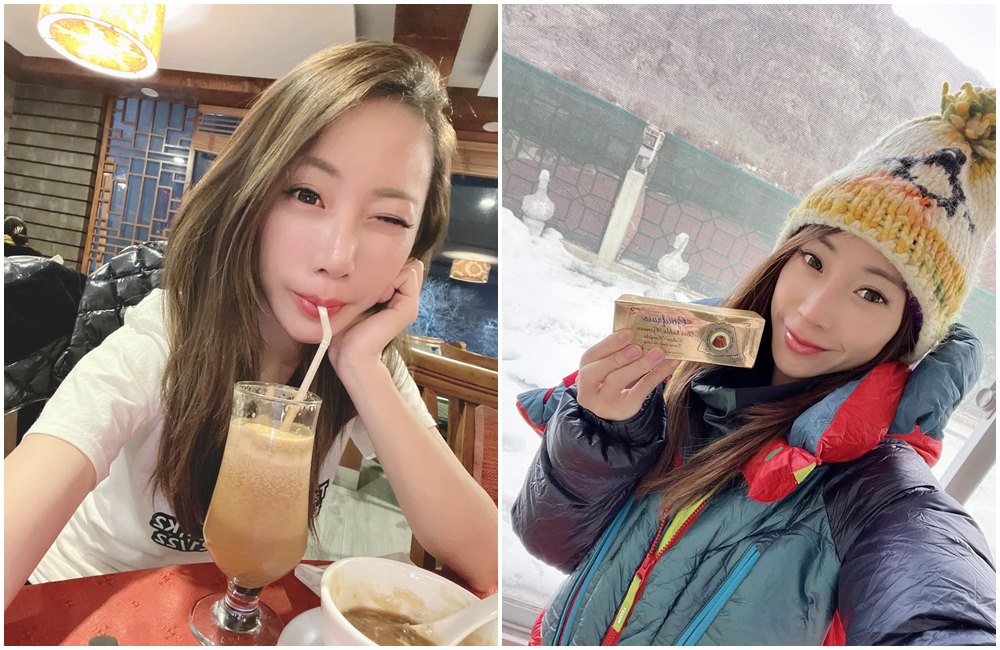 曾格爾爆不倫風波，「登山女神」形象重挫。（翻攝曾格爾臉書）