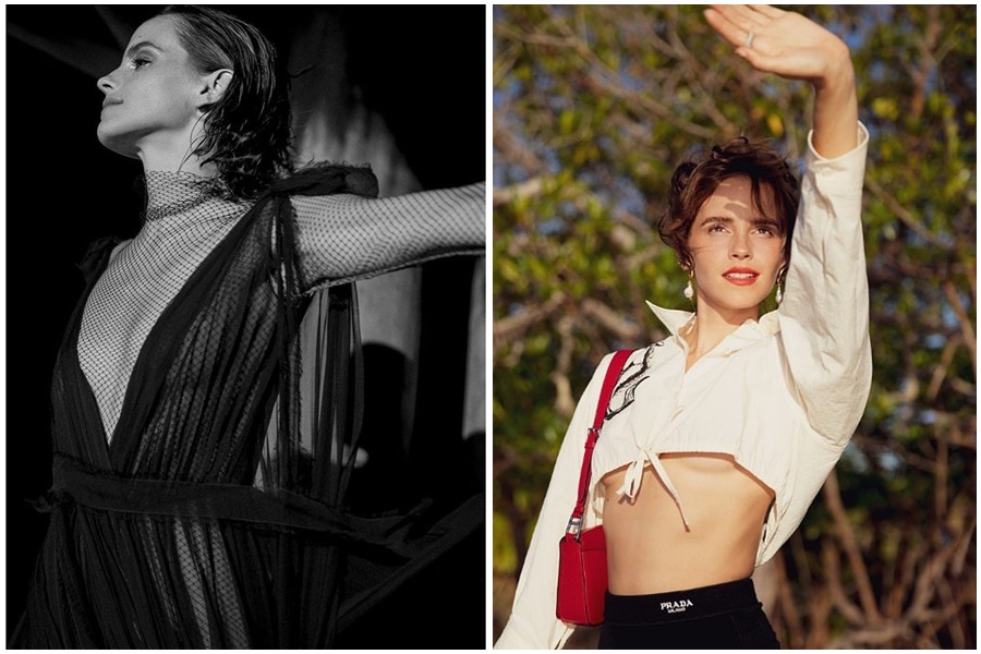 艾瑪華森33歲生日當天久違更新社群,分享4年來的生活點滴。(翻攝自Emma Waston IG)