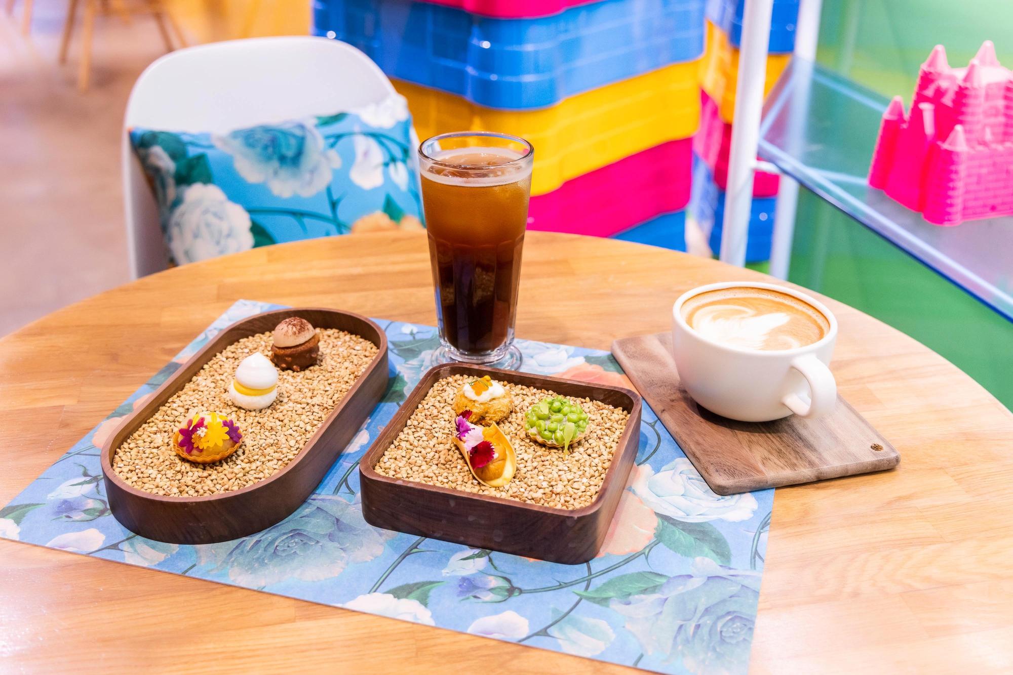 LOEWE Paula’s Ibiza期間限定Café下午茶套餐。NT$780（LOEWE提供）