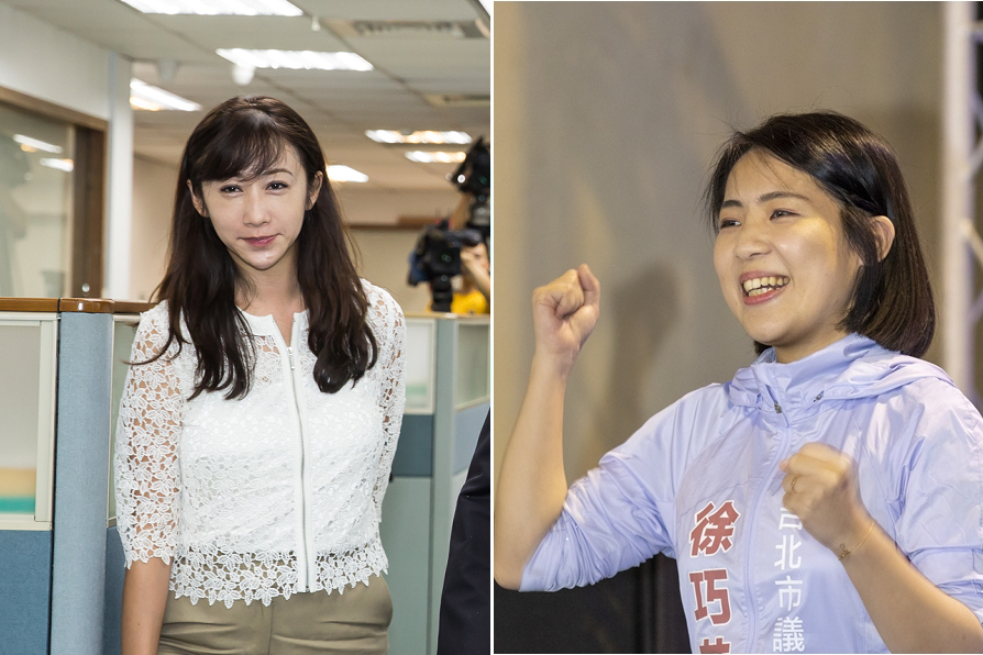 徐巧芯（右圖）向許淑華（左圖）開戰，稱手上握有「許淑華相簿」，內容保證刺激精彩。（本刊資料照）