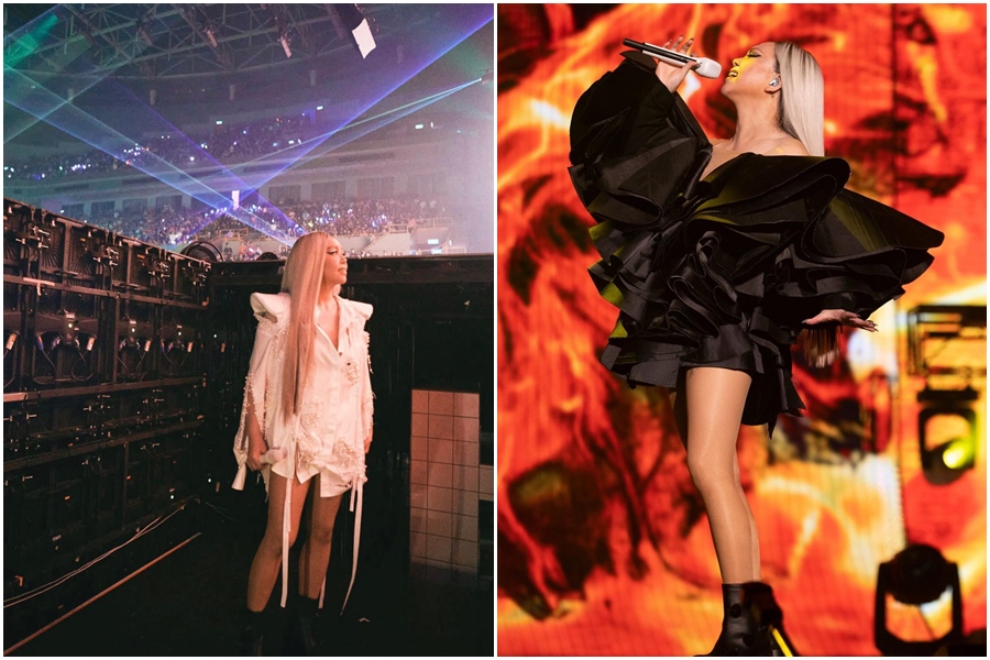 張惠妹在高雄巨蛋開10場《ASMR》世界巡迴演唱會，吸引大批粉絲朝聖。（翻攝自張惠妹 A-mei/A-mit臉書）