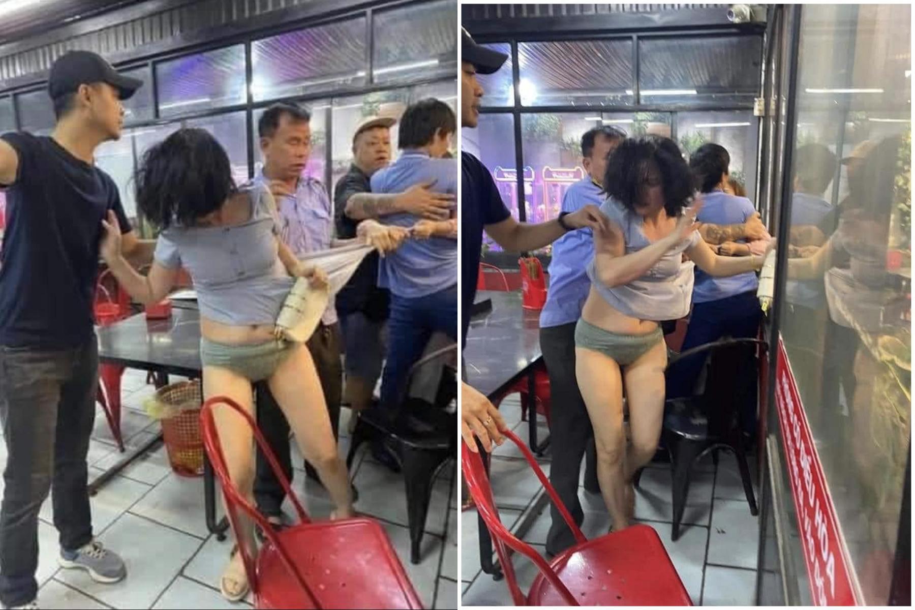 正宮闖餐廳捉姦打爆,小三洩春光露《黑暗榮耀》空姐爆乳身材!本尊正臉曝光讓人驚呆。(翻自socolive.news)