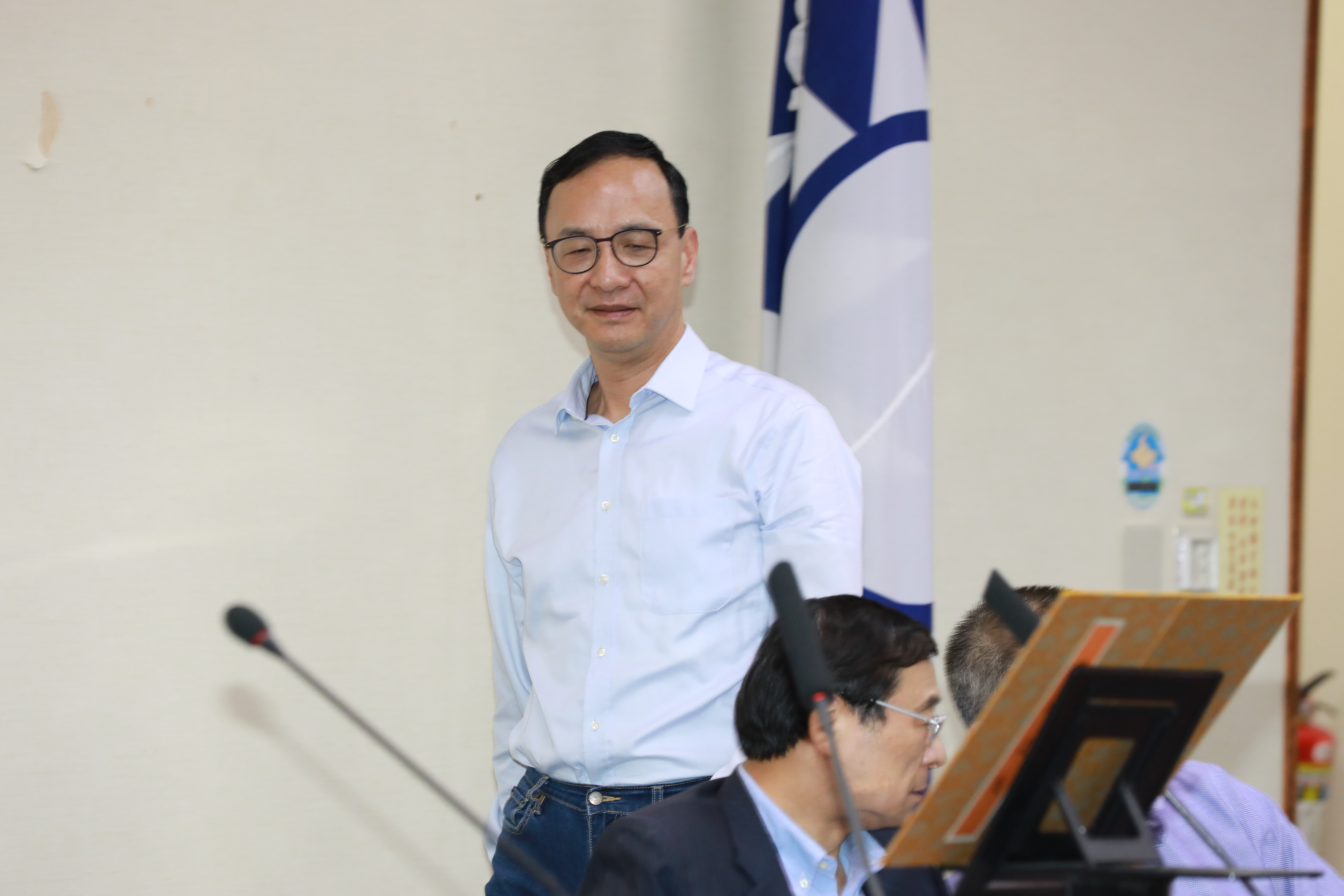 朱立倫受訪證實，未來一定會安排美國在台協會主席羅森伯格與國民黨總統參選人見面。（本刊資料照）