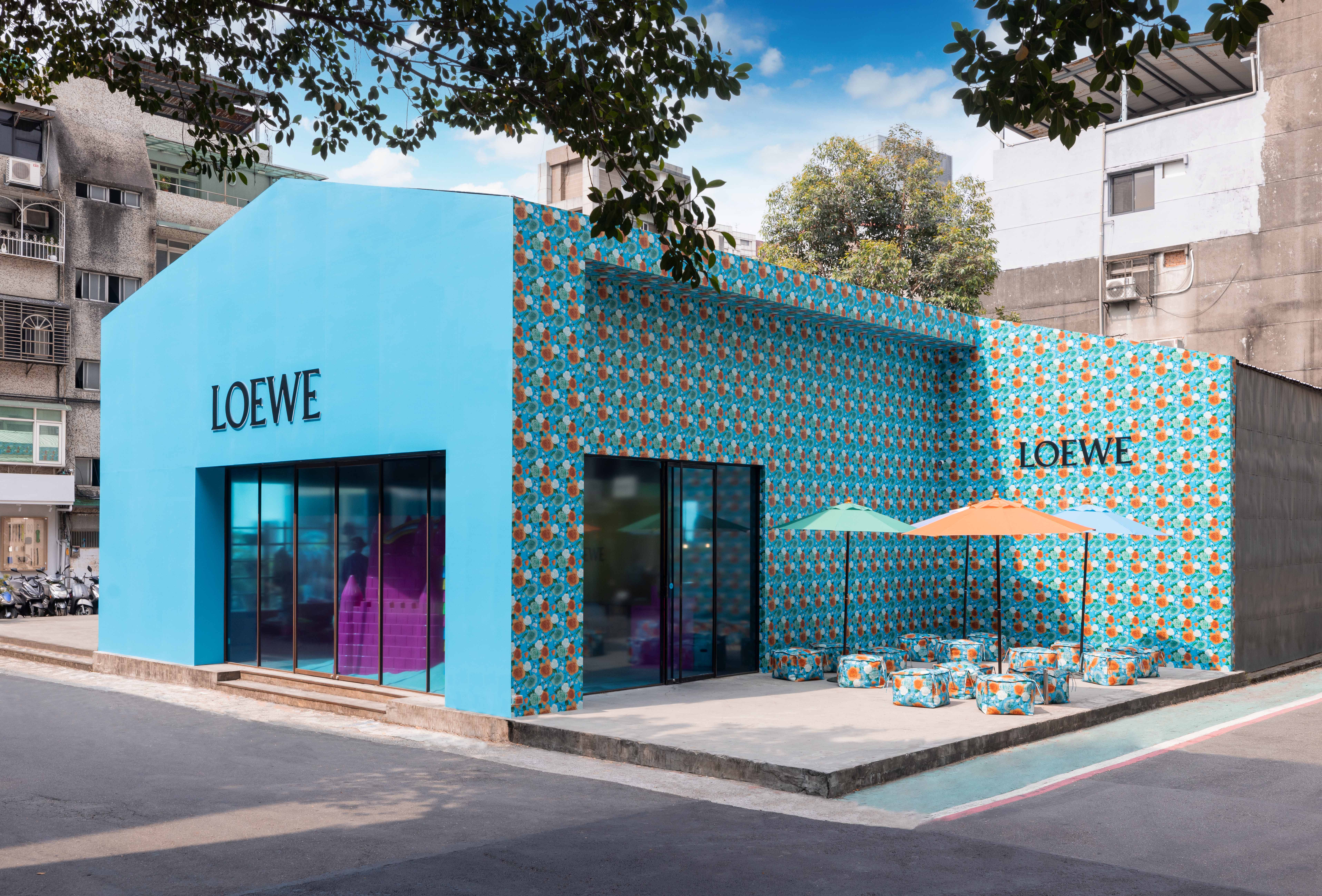 LOEWE Paula’s Ibiza期間限定店。（LOEWE提供）