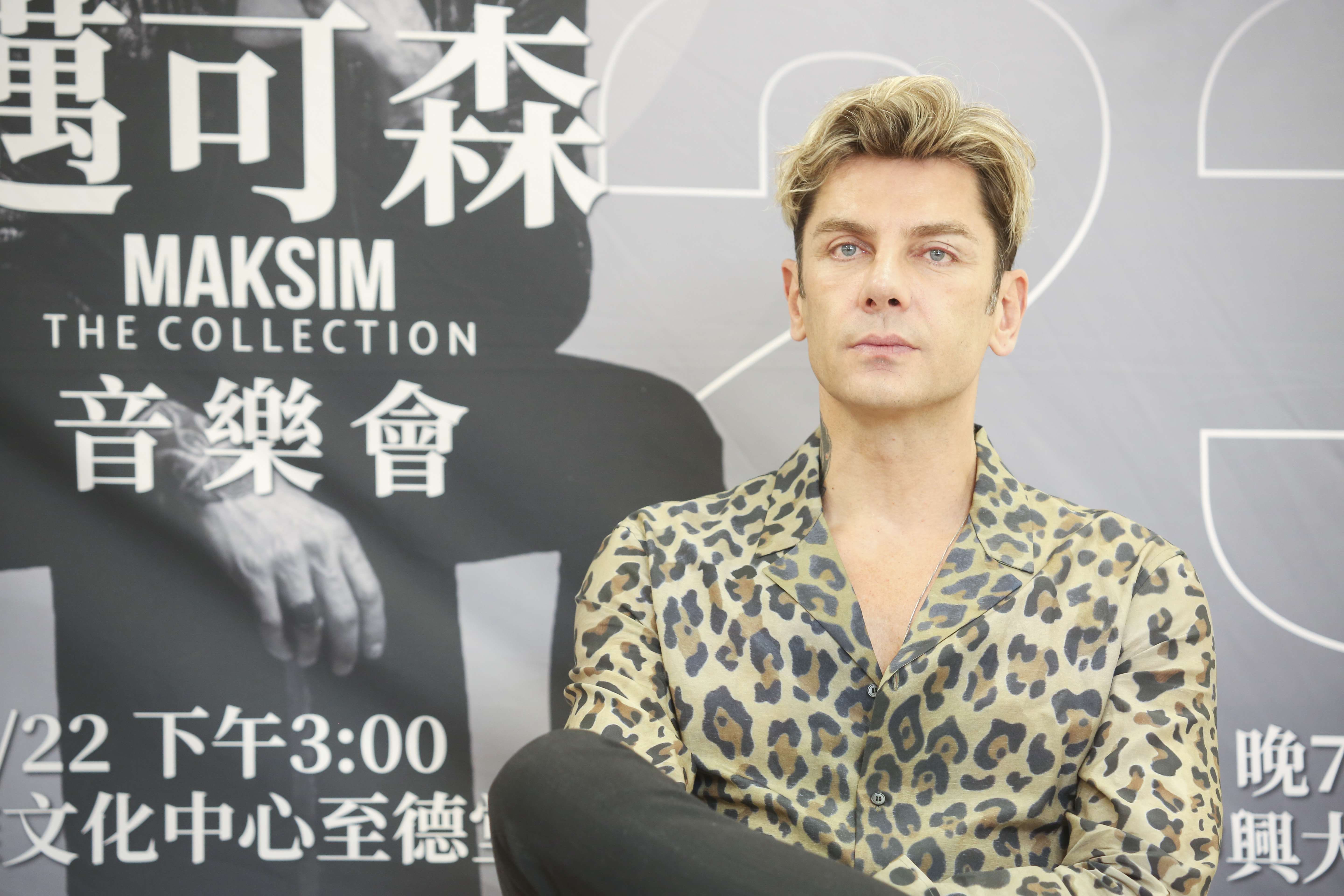 邁可森非常喜歡台灣，這次表演後打算多留幾天觀光。