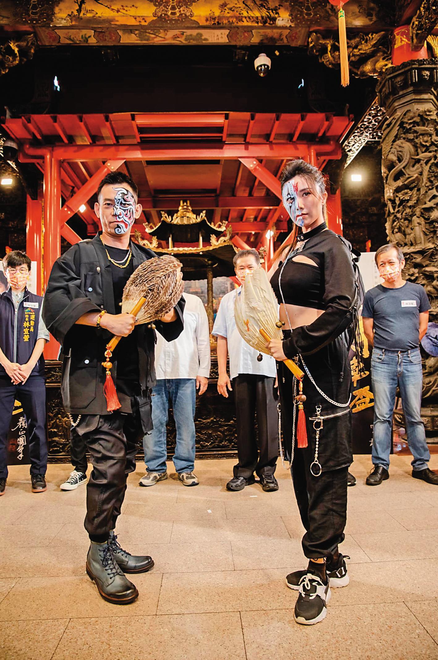芬格國際去年與大甲鎮瀾宮合辦藝陣競賽,並協助牽線《恆樂町》與鎮瀾宮的聯名合作。(翻攝自菁英鬥陣盃臉書)