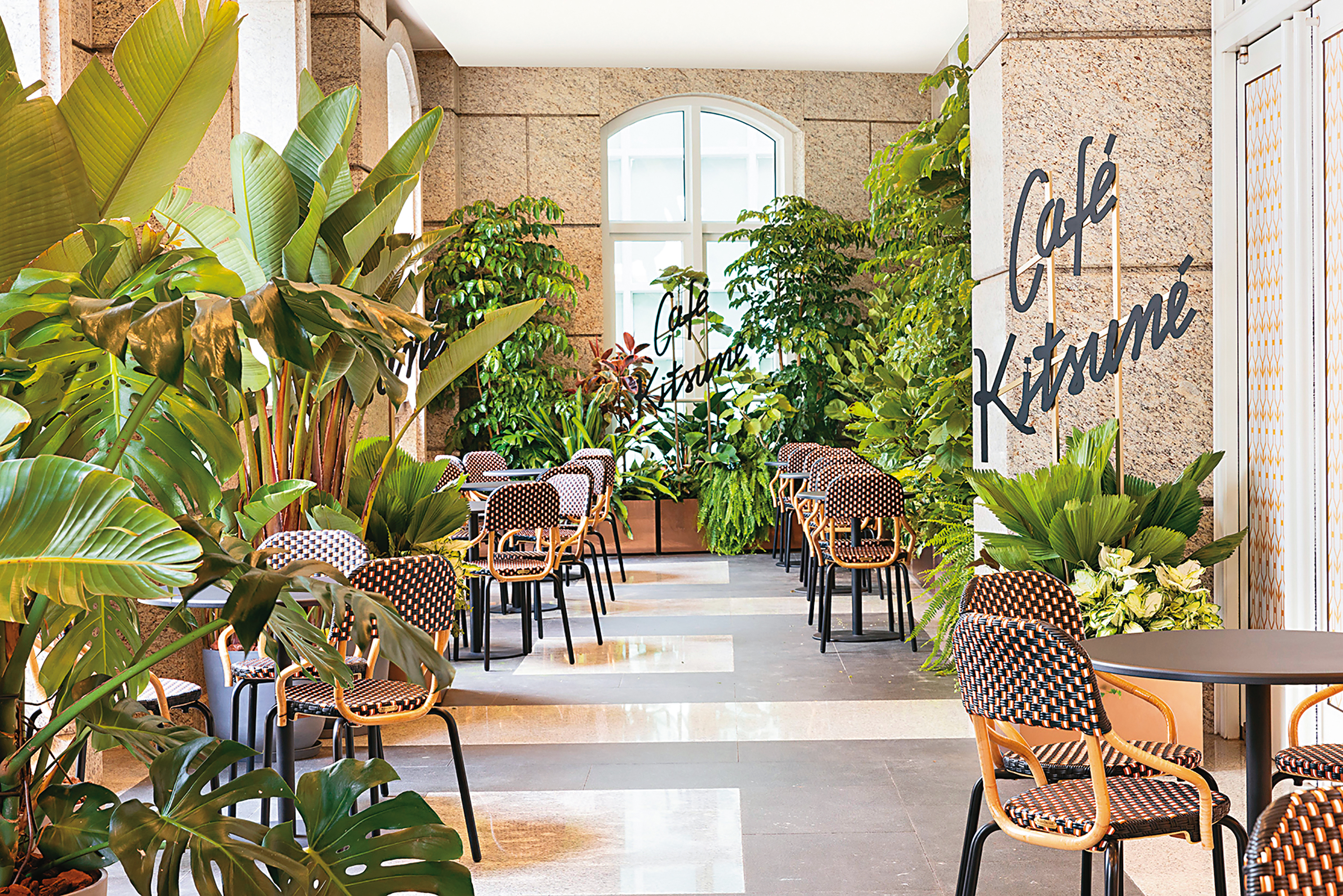 此次Café Kitsuné一同來台，完整體現同步全球的咖啡品飲體驗。（Maison Kitsuné提供）