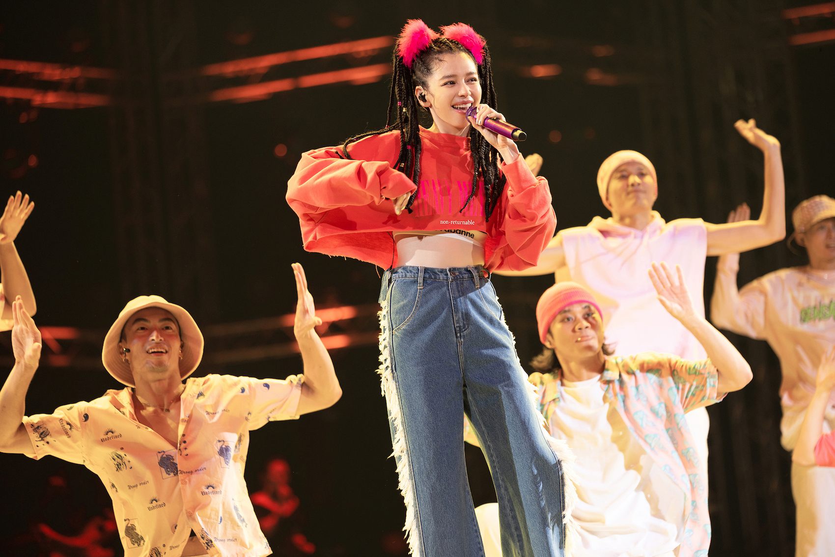 徐若瑄先前在小巨蛋演唱「黑色餅乾」時期歌曲，其後到日本與成員們合體，掀起回憶殺。（Zepp New Taipei／大鴻藝術BIG ART提供）