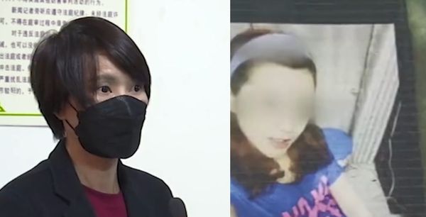 中國一名男子（左圖）與「林咪」網戀6年，最後竟發現對方就是48歲的舅媽（右圖）。（翻攝自微博）