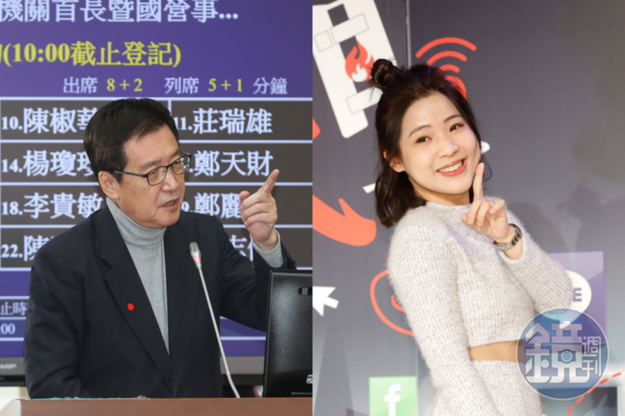 國民黨北市第7選區立委初選，最終費鴻泰（左）不敵徐巧芯（右），黨員投票更是以「1票之差」落敗。（本刊資料照）