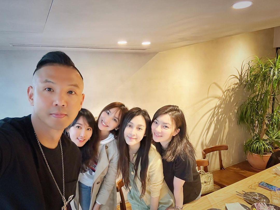 吳佩慈悄悄返台與陳建州、范瑋琪夫妻聚會,合照也跟著曝光。(翻攝自陳建州IG)