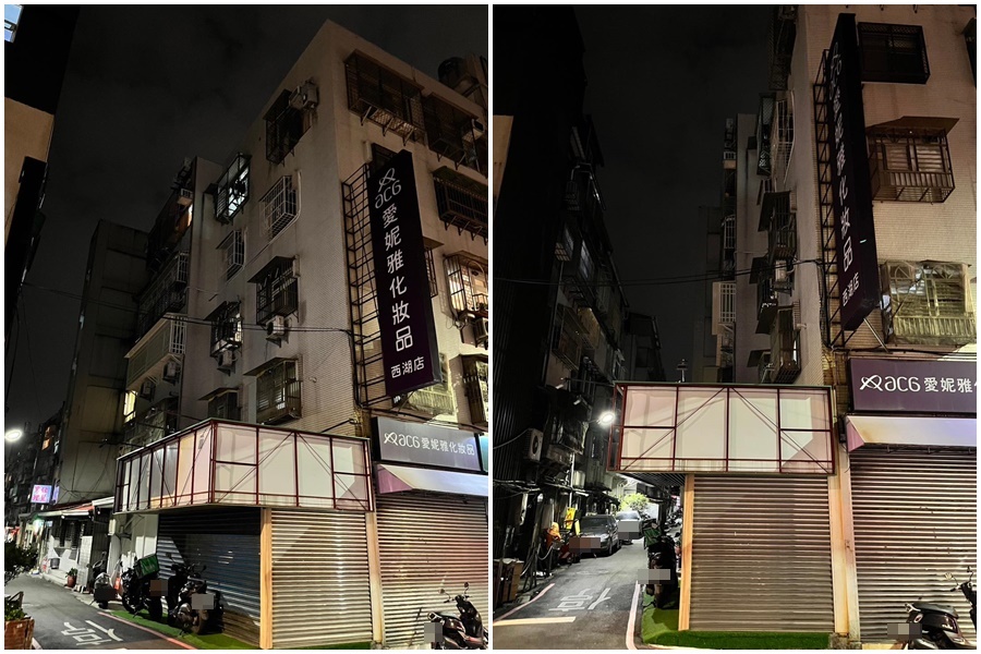 Toyz創立的手搖飲品牌「拾汣茶屋」西湖店因招牌拆光,遭網友質疑成為真正意義上的「快閃店」。(翻攝自住內湖真好臉書)