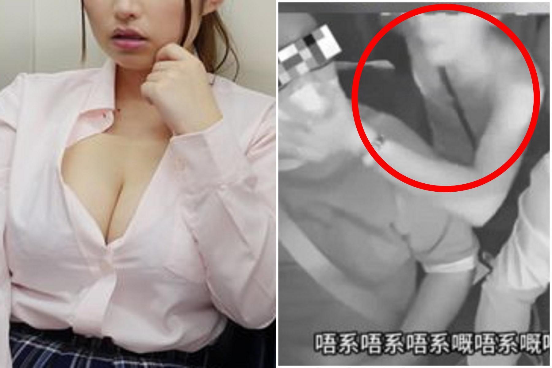 妹子搭計程車在後座「上車」男友,意外變成「4P大戰」!老司機凍未條。(翻自微博+示意圖)