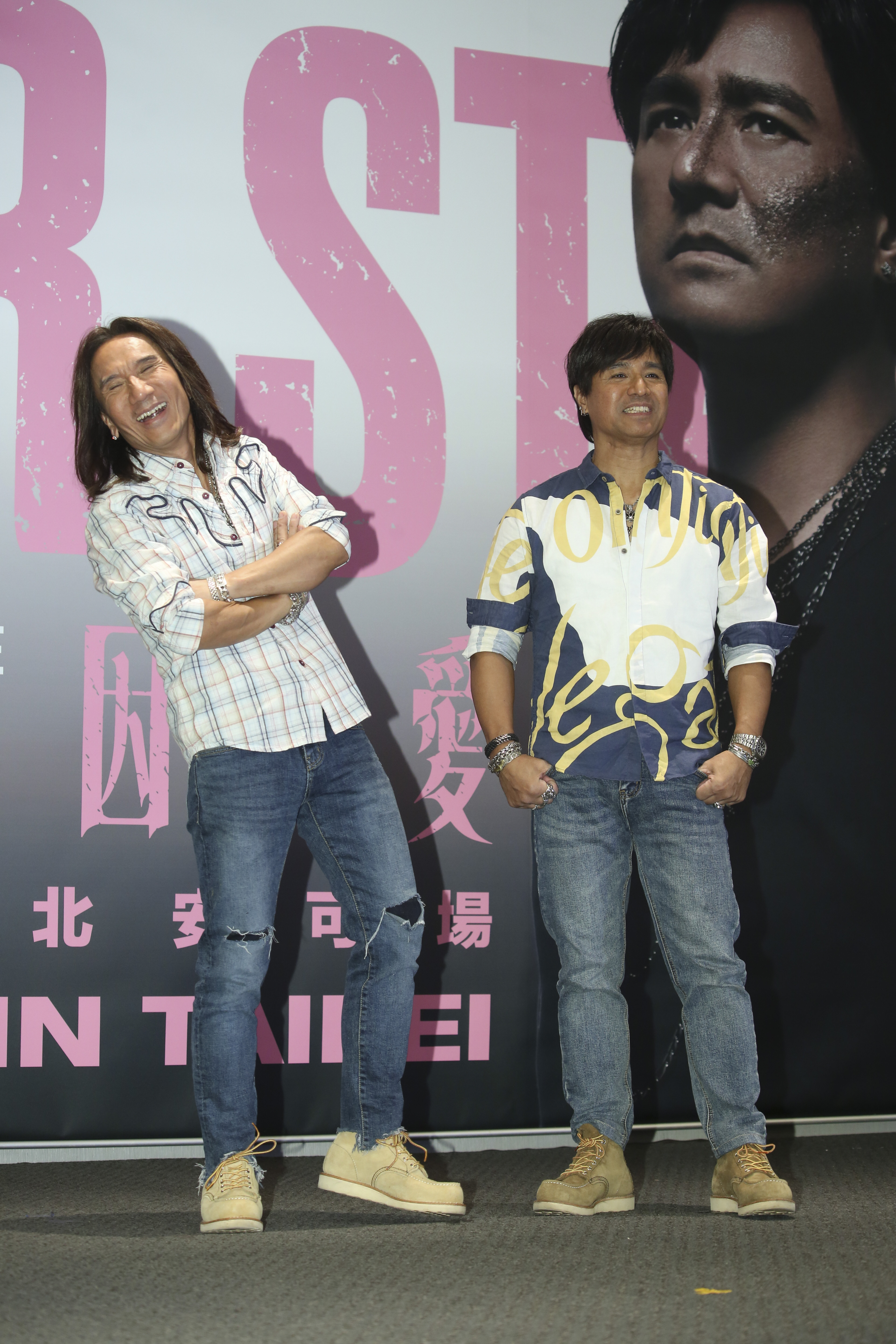 演唱會順利完成，尤秋興與顏志琳想先休息。