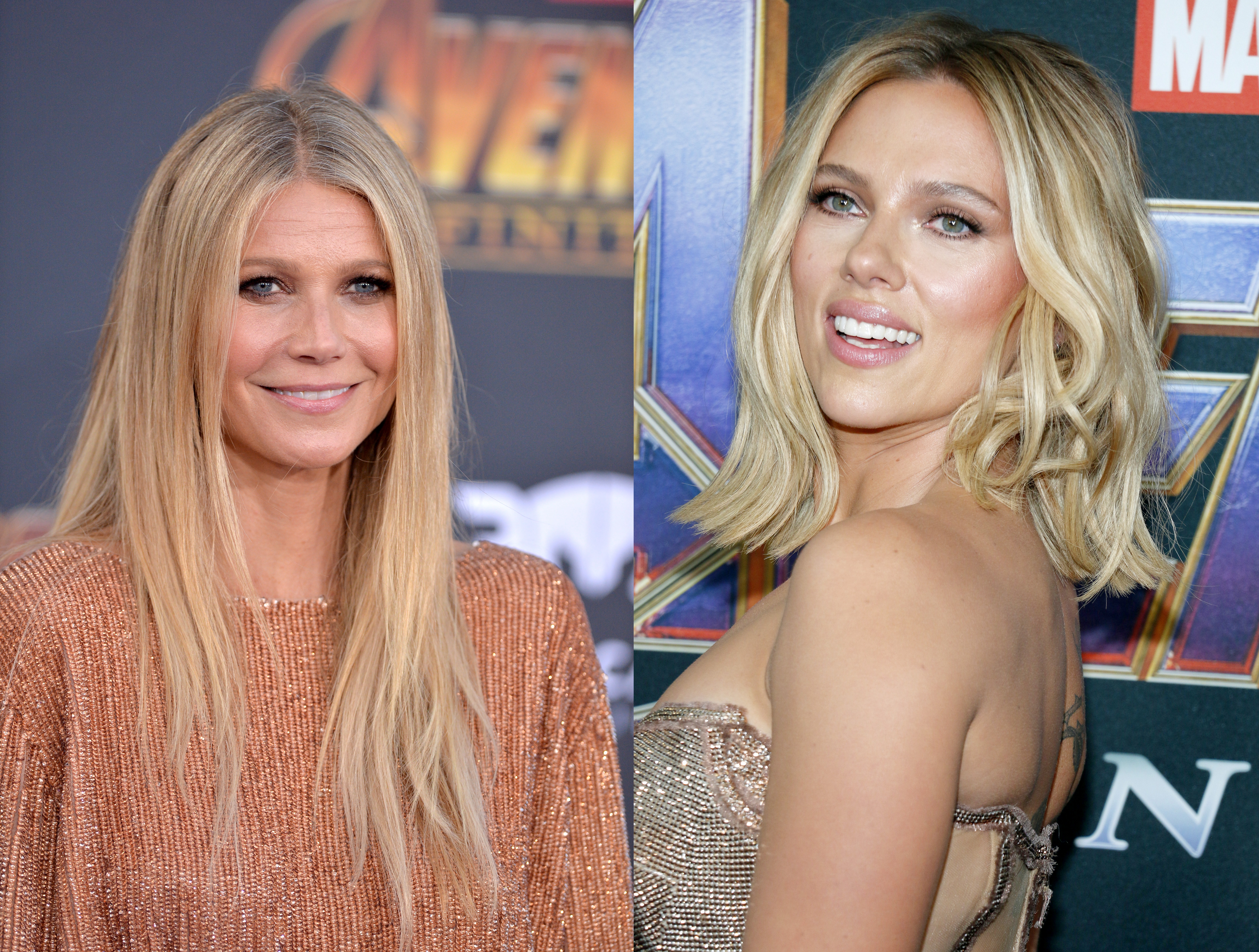 從《鋼鐵人2》開始,葛妮絲派特洛(左)與史嘉蕾喬韓森(右)就被傳不和,她們也再次澄清這是不實傳聞。(東方IC)