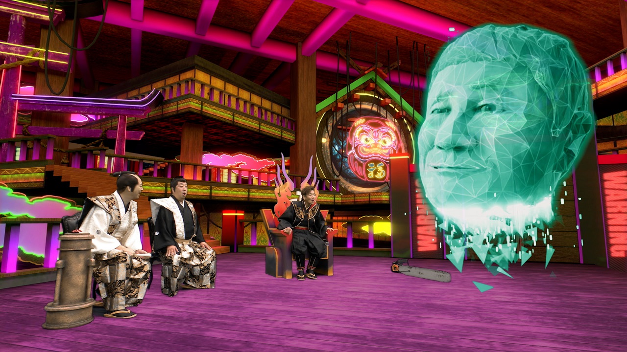 重新大手筆製作的《百戰百勝王》，北野武變成電玩關卡般的大魔王。（Prime Video提供）