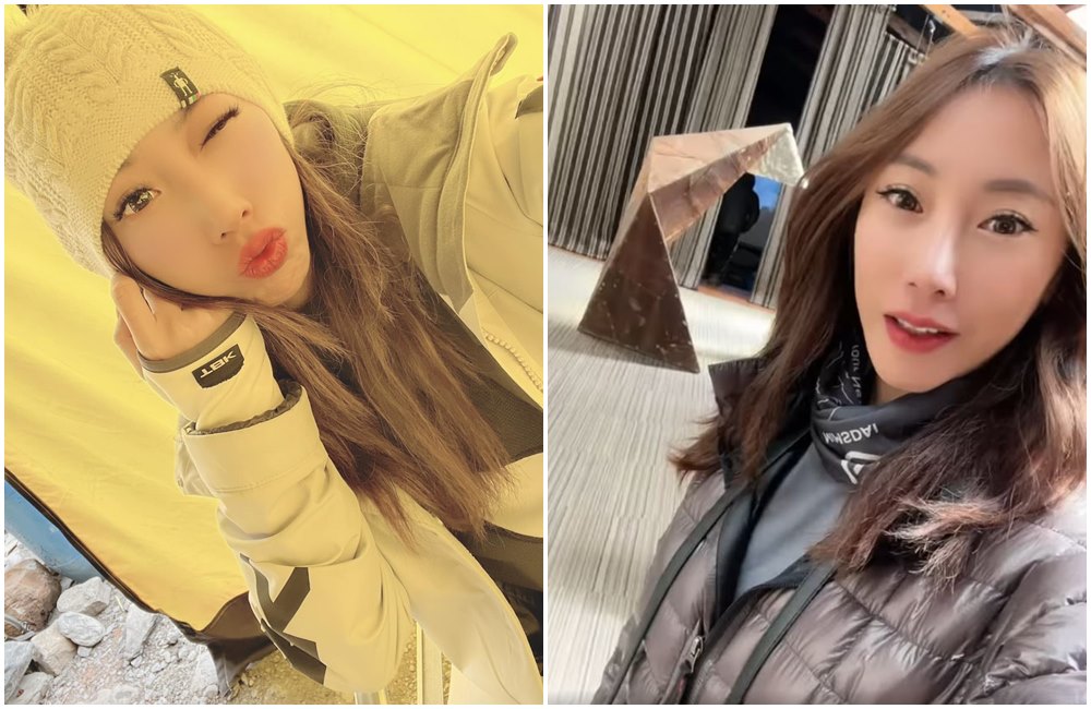 曾格爾陷入不倫風波，但依然到尼泊爾挑戰攀登聖母峰。（翻攝曾格爾臉書）