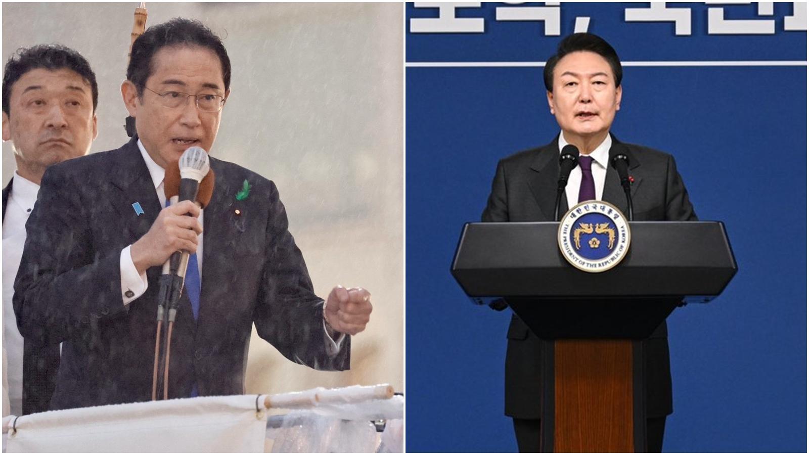 蘇丹內亂已造成數百人死傷，各國紛紛宣布撤僑，目前日本及南韓都已撤出公民。（翻攝自推特@President_KR、@kishida230）
