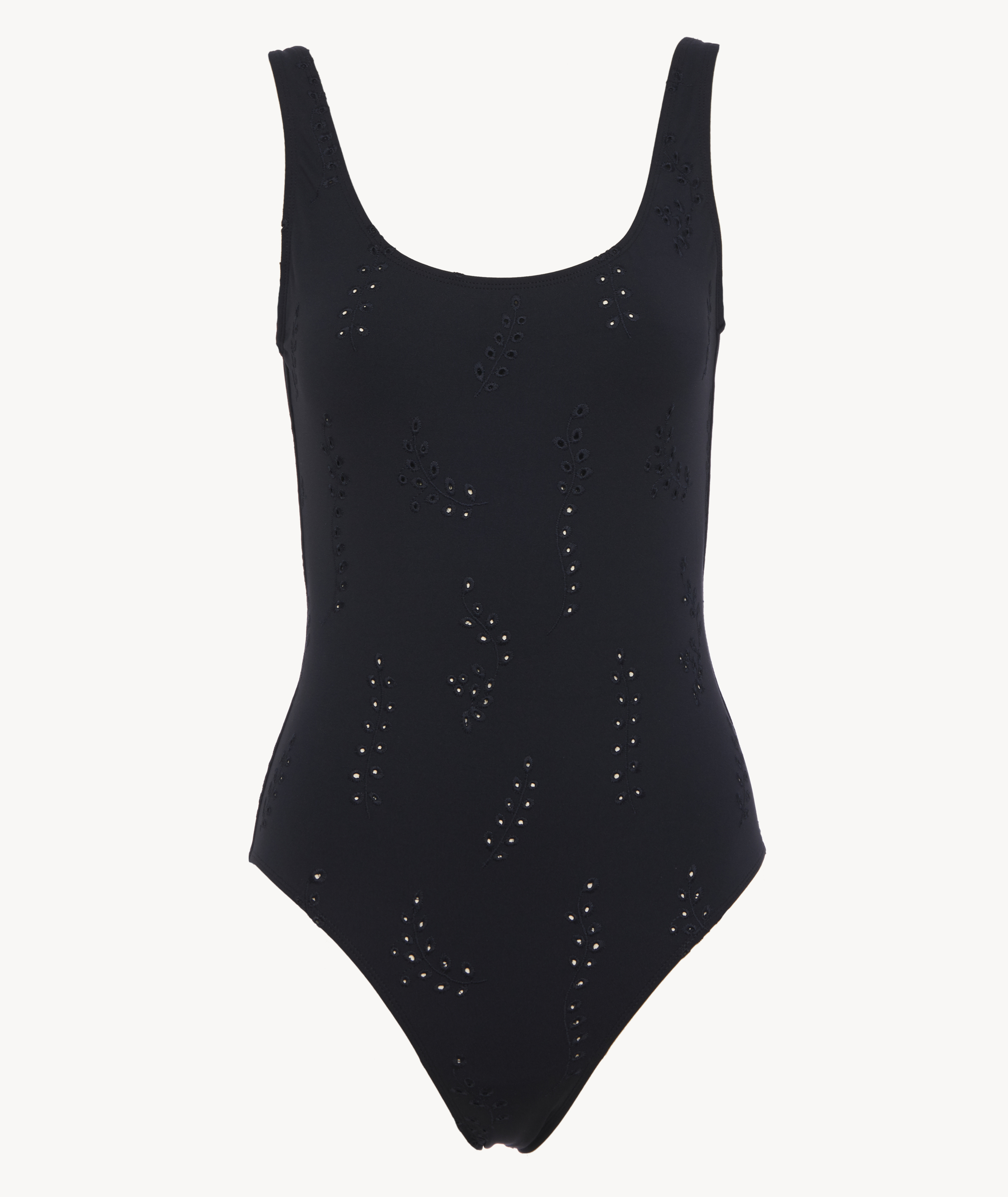 Chloé x ERES Pacific夏夜藍泳衣，NT$22,400。（Chloé提供）