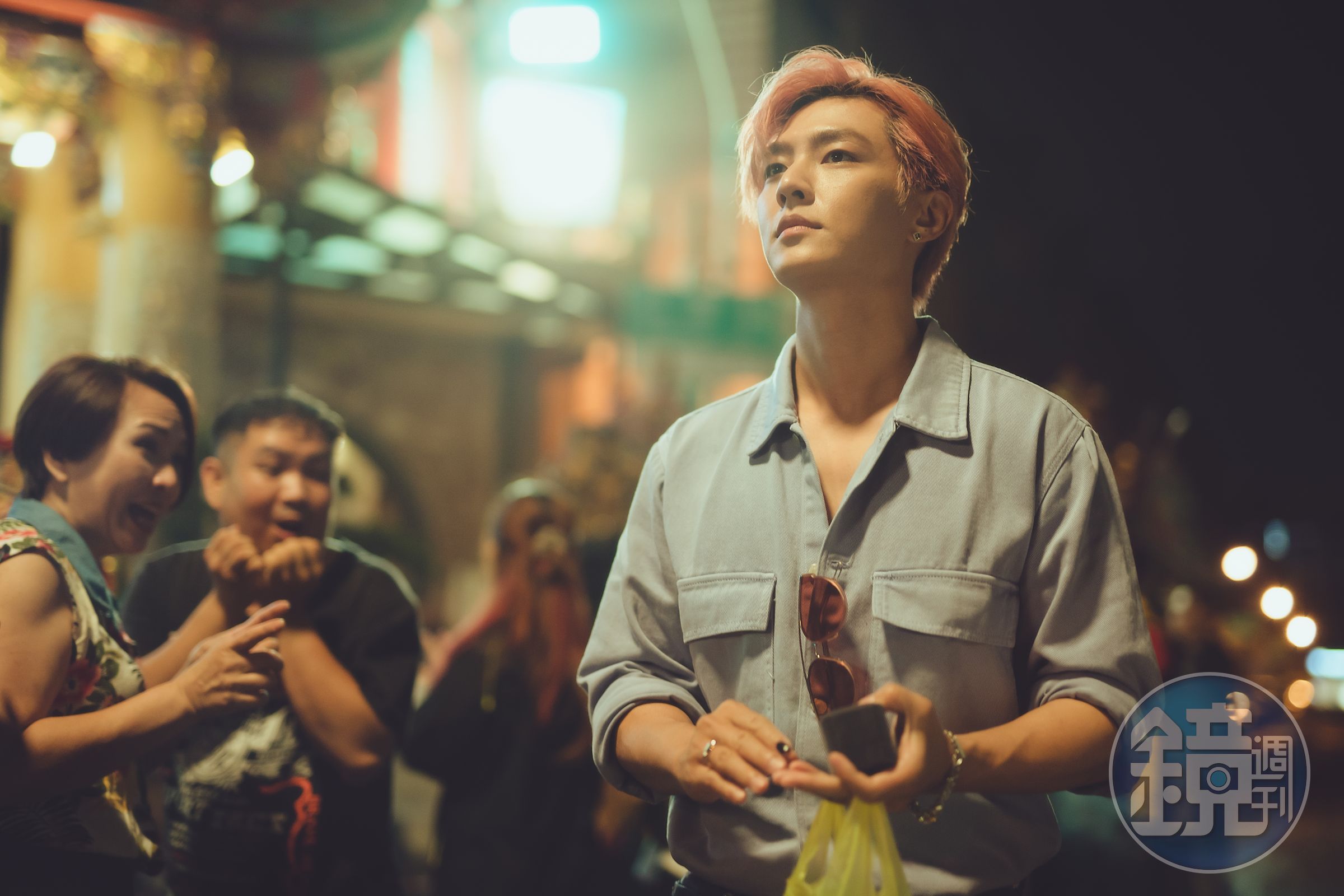 在《我的婆婆怎麼把OO搞丟了》演出大明星，炎亞綸對這個角色的心境很有感觸。（威視提供）
