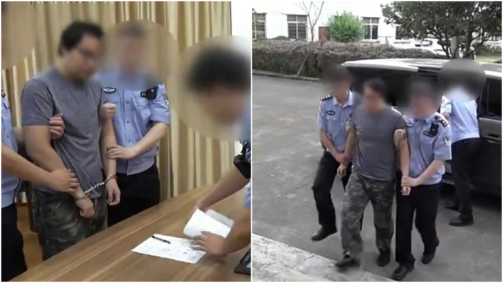 楊智淵去年在中國被捕,今(25日)因涉「分裂國家」罪遭到起訴。(翻攝自微博@央視新聞)