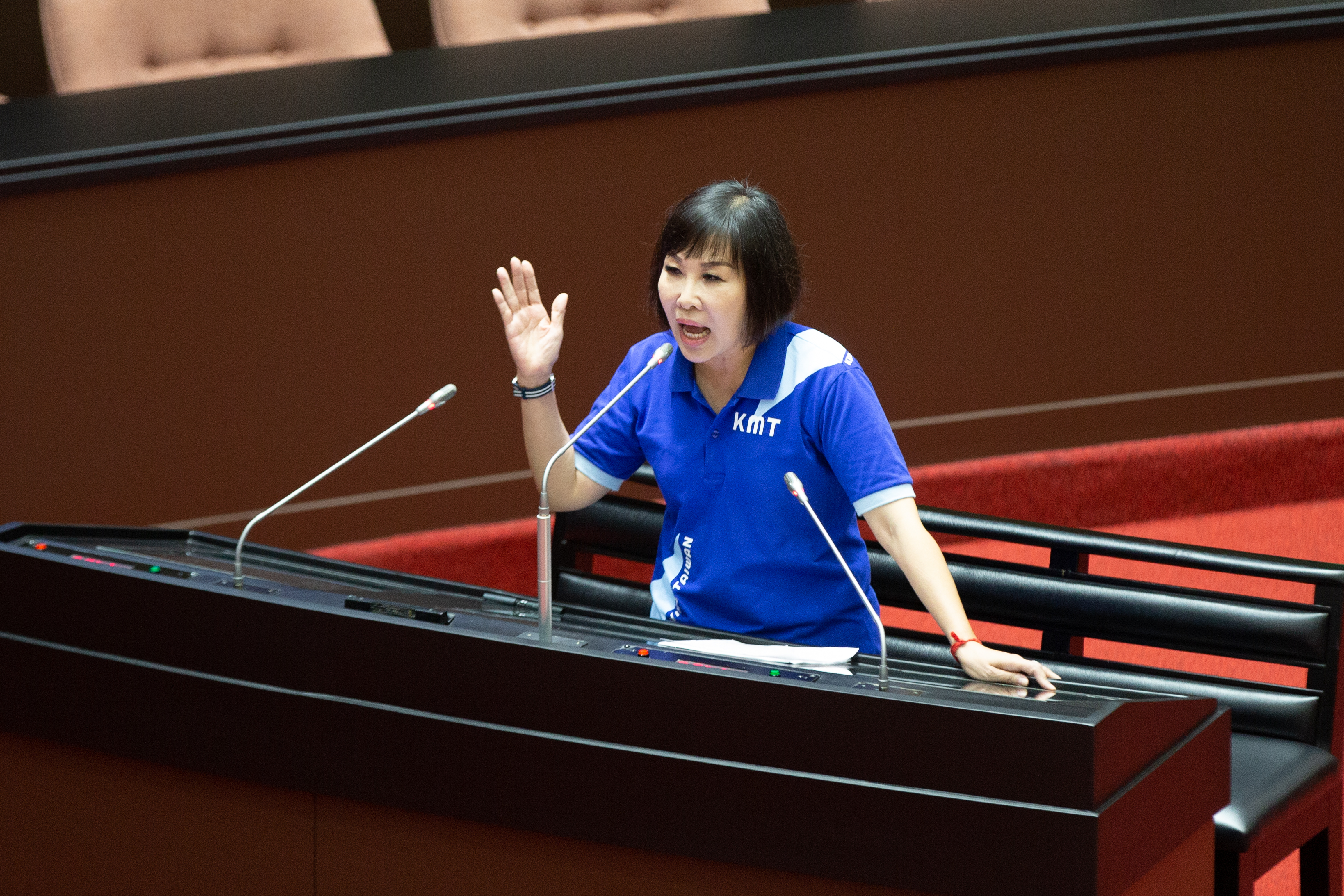 國民黨立委呂玉玲不僅面臨綠營挑戰，黨內也有2名市議員要和她一起爭取藍營提名。（本刊資料照）