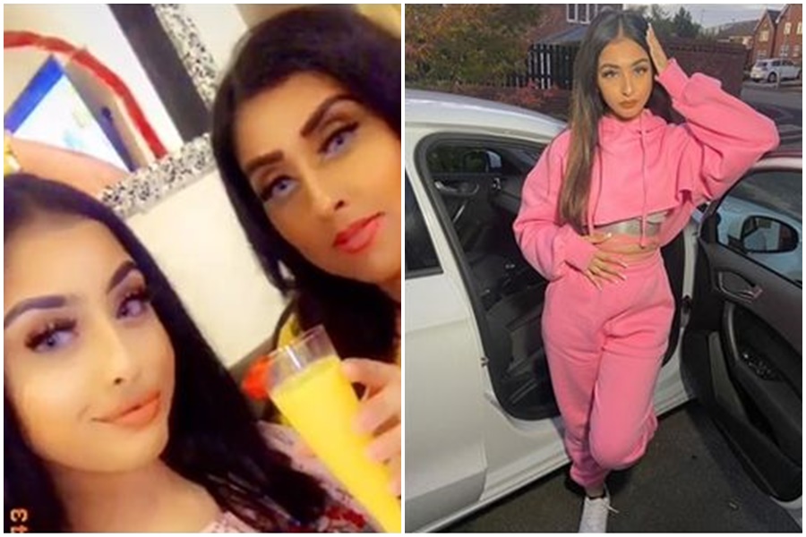 抖音網紅瑪海克（左圖左者）被指控密謀殺害母親（左圖右者）的婚外情對象。（翻攝tiktok、instagram）