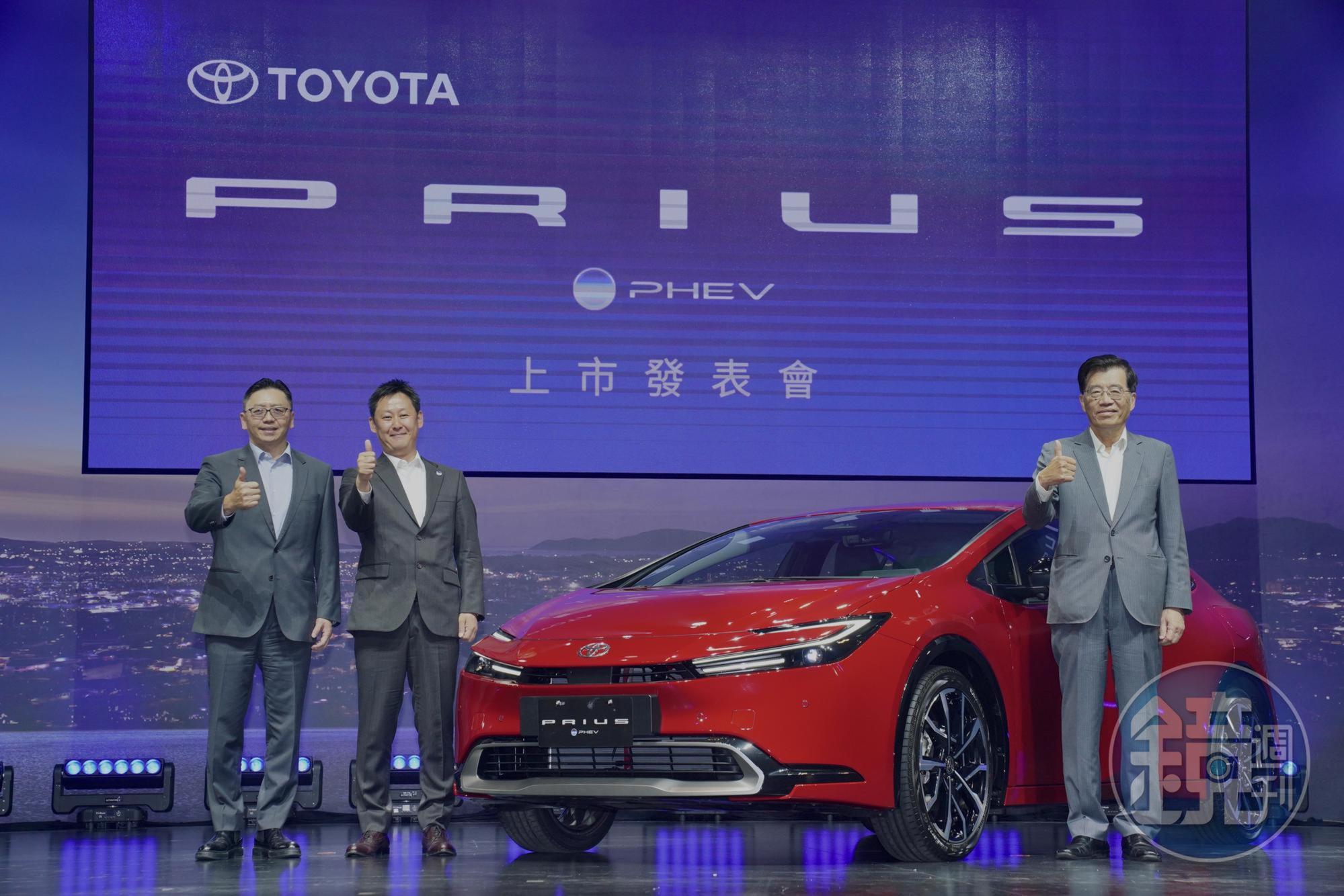 和泰車導入大改款的豐田PRIUS PHEV,總經理蘇純興直言,今年和泰車雙品牌的各式電動車款,銷售有機會突破3成大關。