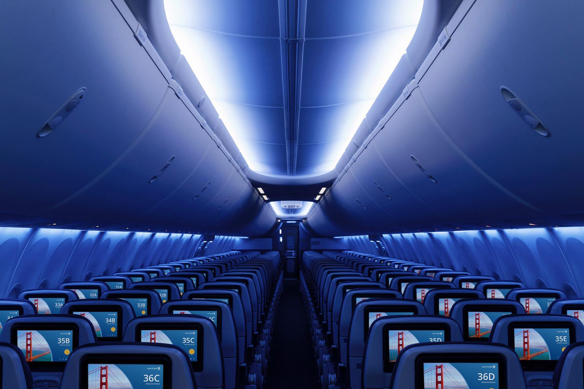聯合航空在疫情期間仍加碼向波音公司購買新機，以提供更好的空中體驗。（聯合航空提供）
