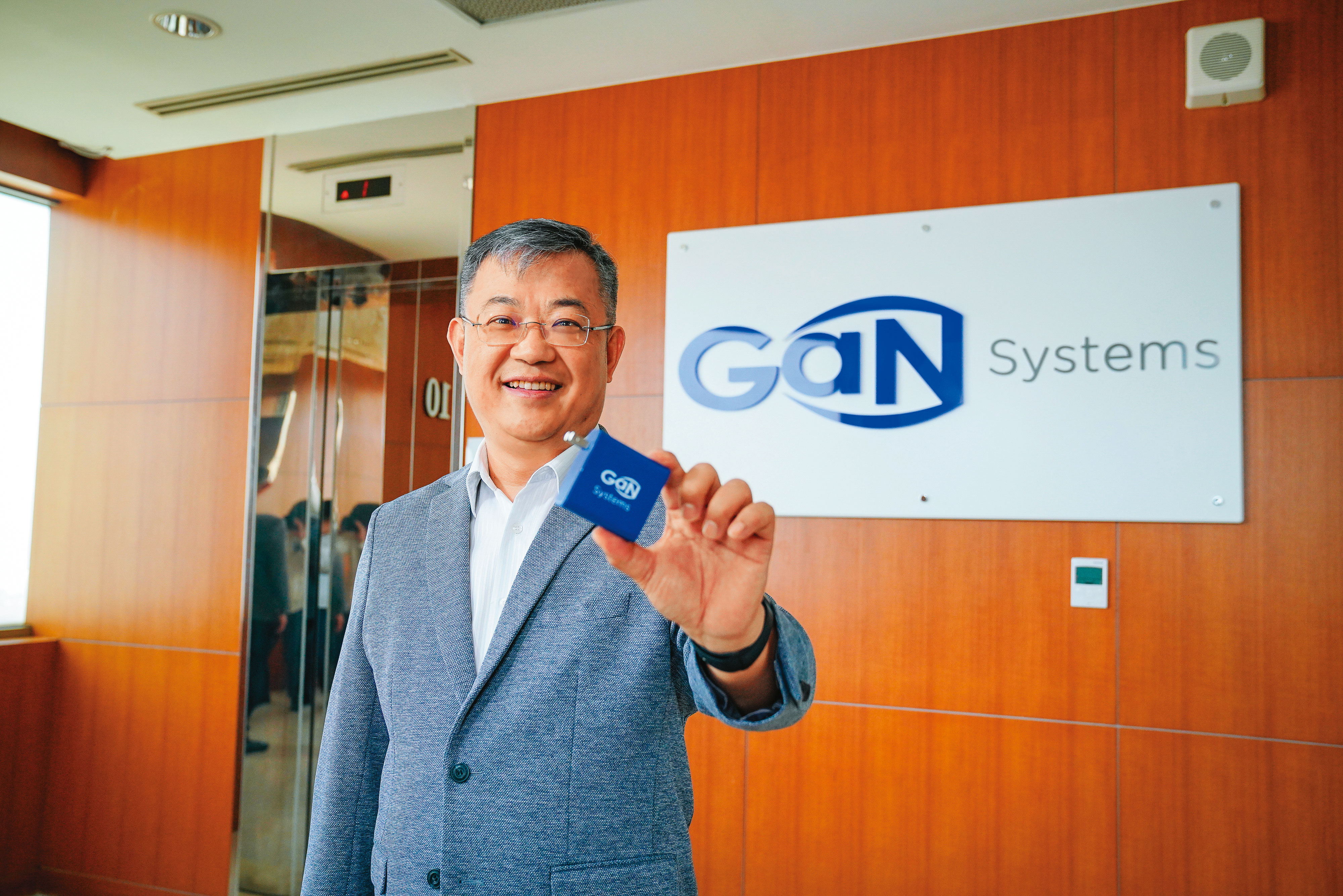 GaN System全球業務發展副總裁莊淵棋強調，公司是目前唯一成功量產車用GaN的業者。