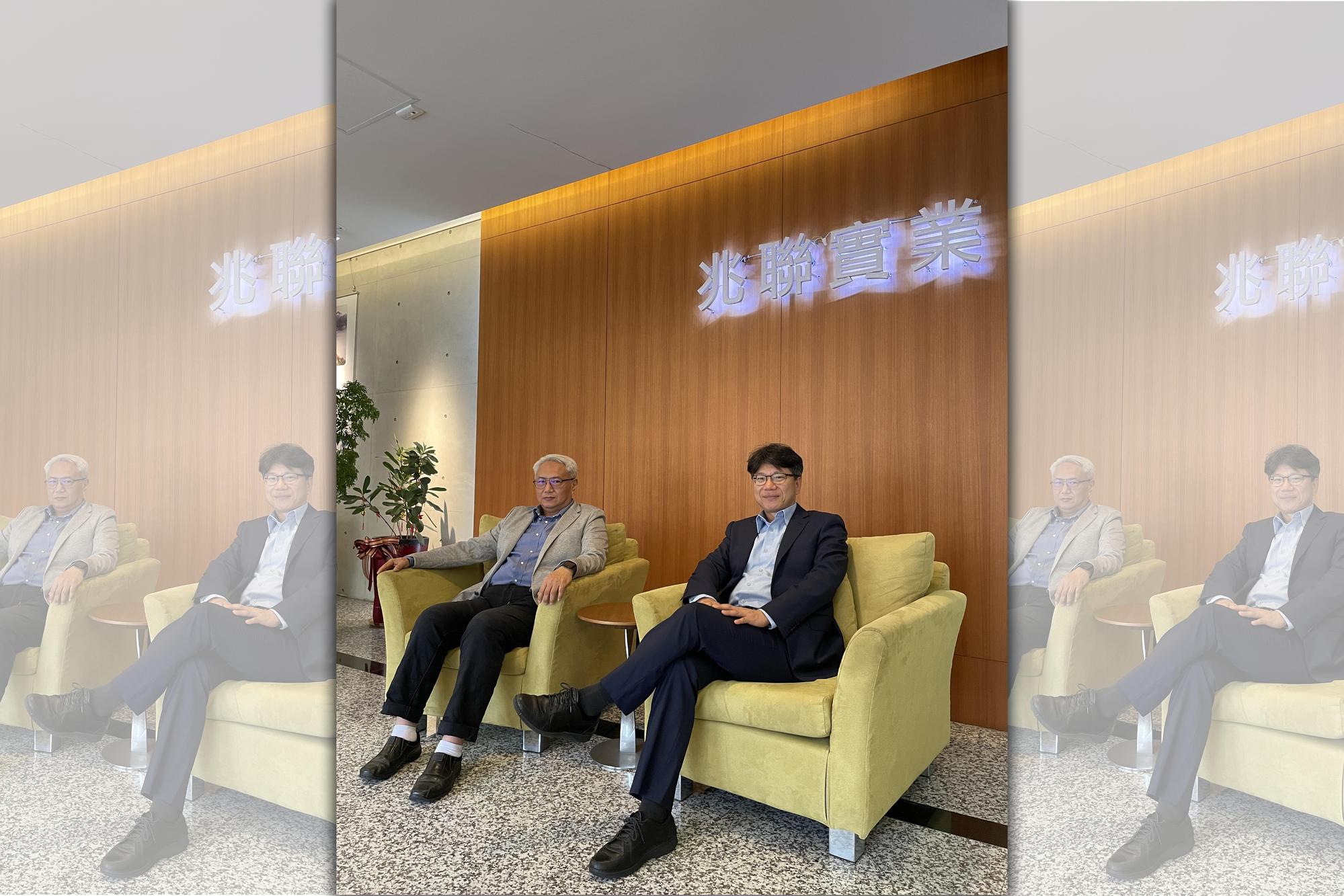 國內工業用水的回收與資源循環再利用領導廠商兆聯實業,將由富邦證券輔導於4月27日興櫃掛牌。圖為兆聯實業董事長林國清(右)及總經理曹逸昌(左)。(富邦證券提供)
