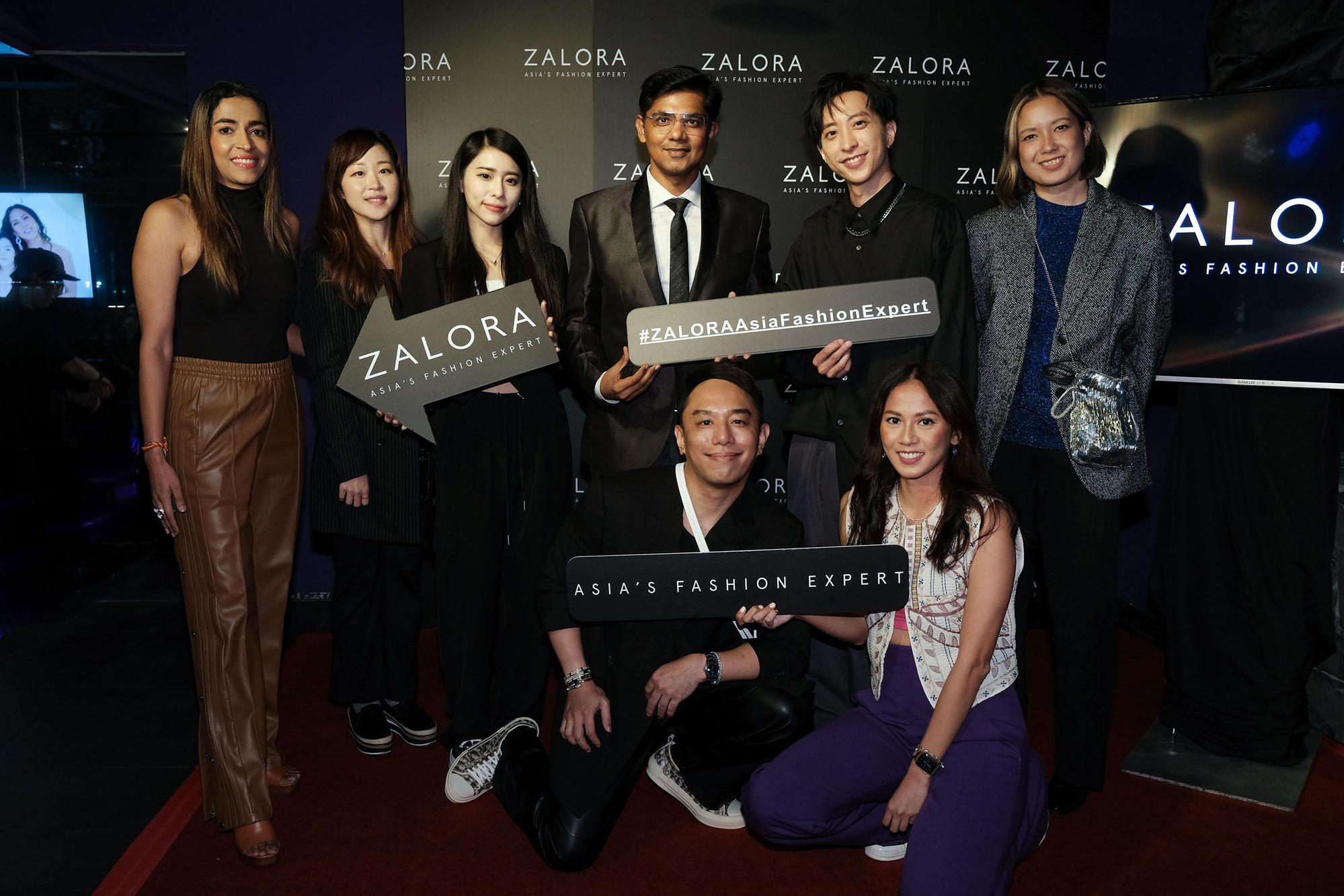 ZALORA 以全新樣貌登台,舉辦星光熠熠的派對活動。(ZALORA提供)