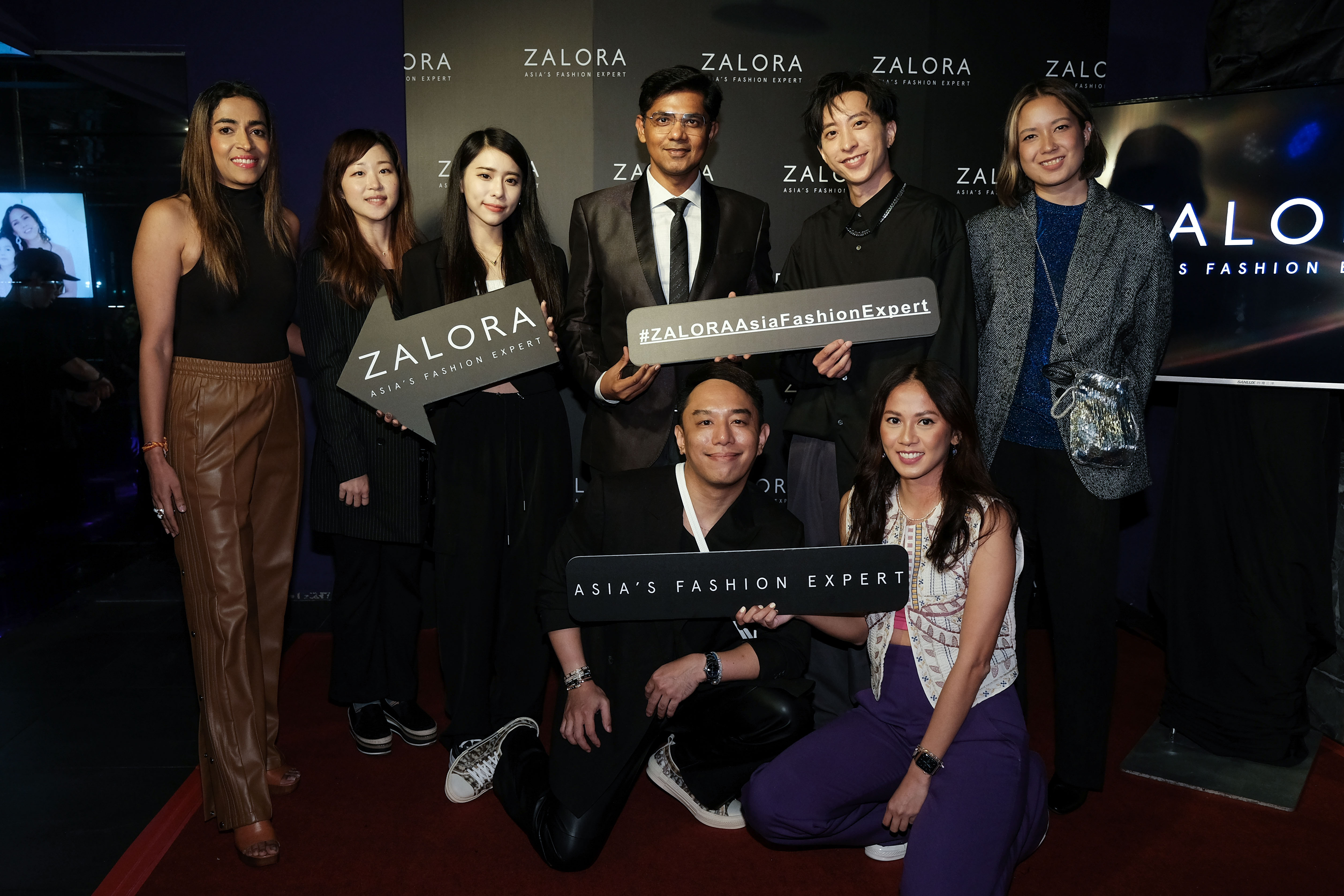 ZALORA 以全新樣貌登台,舉辦星光熠熠的派對活動。(ZALORA提供)