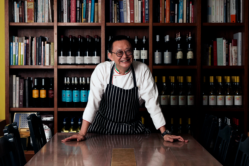 Solo Pasta老闆王嘉平被認為是台灣最懂義大利菜的男人。（Solo Pasta提供）