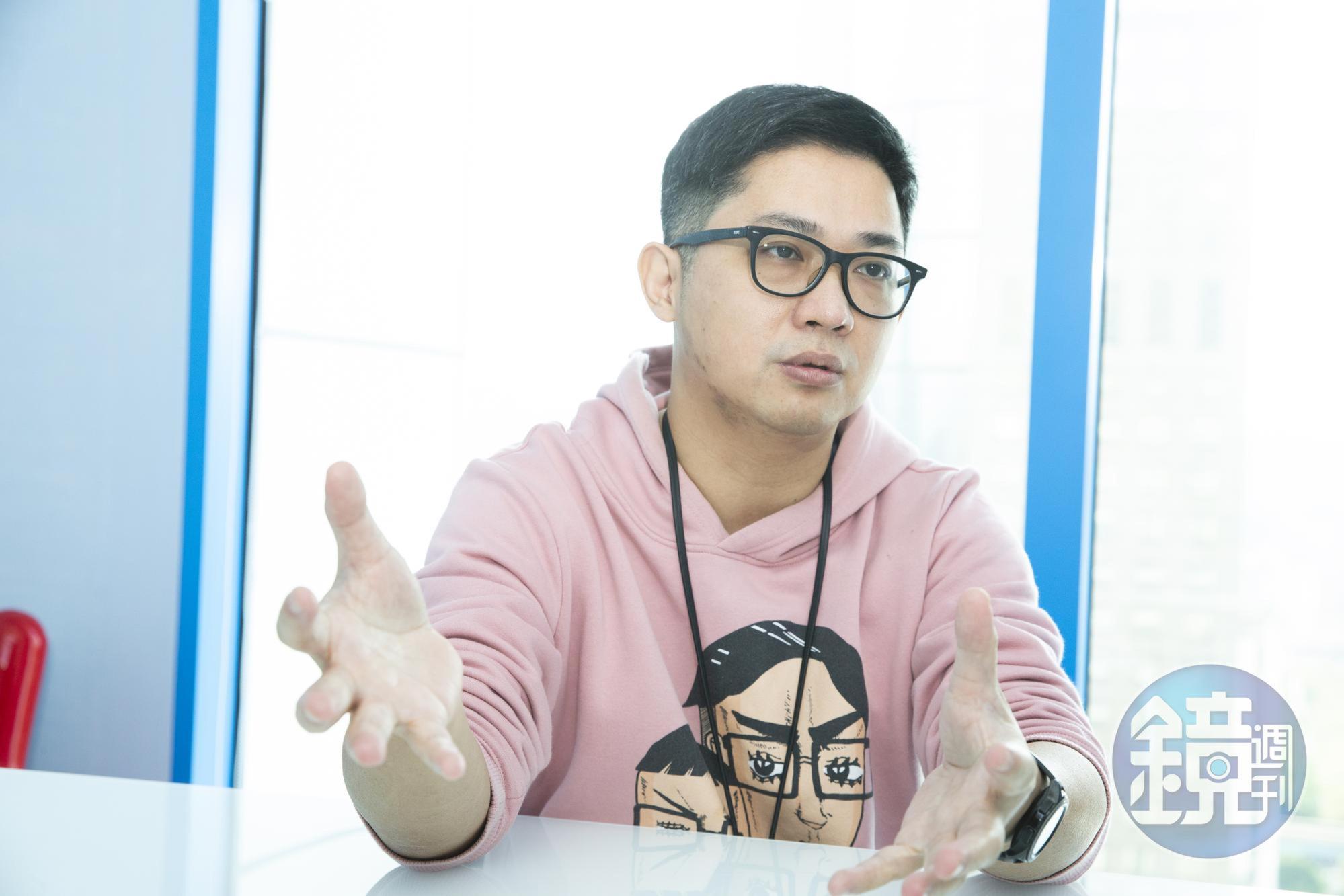 廖元瑜認為獨立團隊多交流互動，對市場動態掌握度會更高。