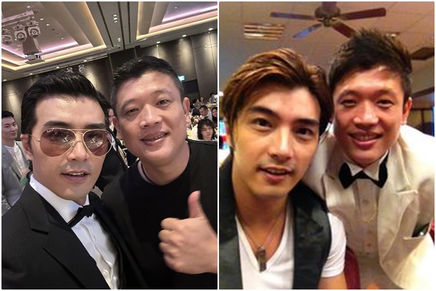 賀軍翔在臉書哀悼大學同學王男桂猝逝。（翻攝臉書）