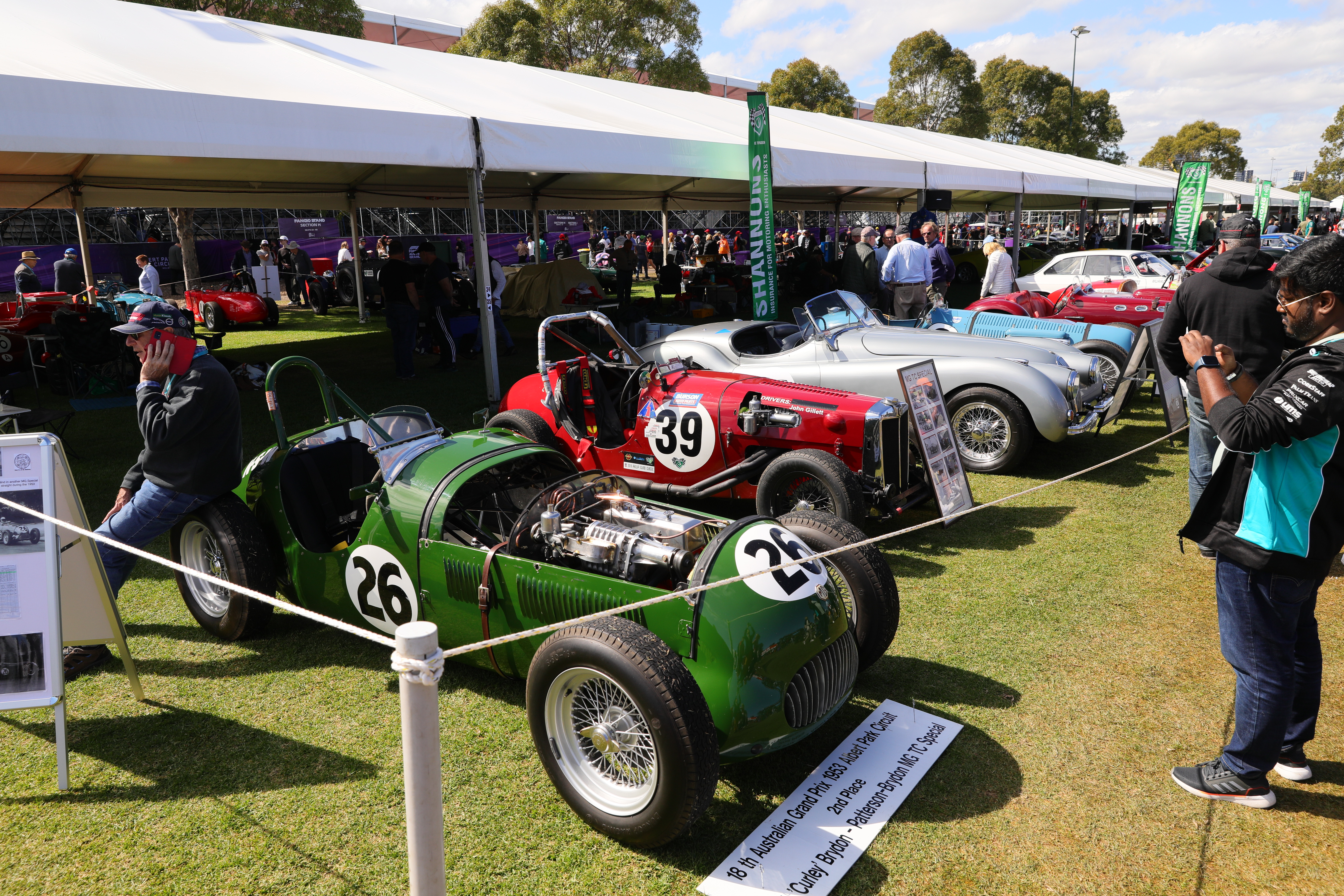 1948年的古董車「Patterson-Brydon MG TC Special」，外型復古可愛。