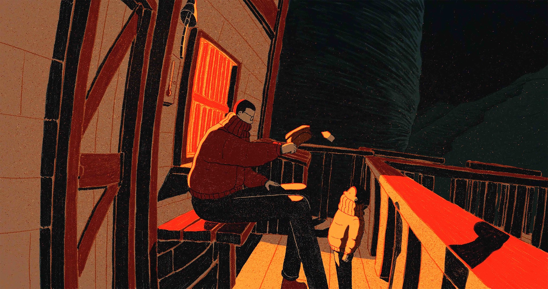 「台中國際動畫影展得獎動畫選輯」作品包括入圍奧斯卡動畫短片的《冰之商人》。（台中國際動畫影展提供）