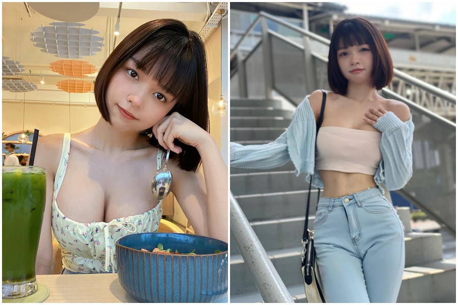 原來短髮正妹是IG擁有48萬名粉絲追蹤的馬來西亞網紅「瑋兒」。(翻攝自瑋兒IG)