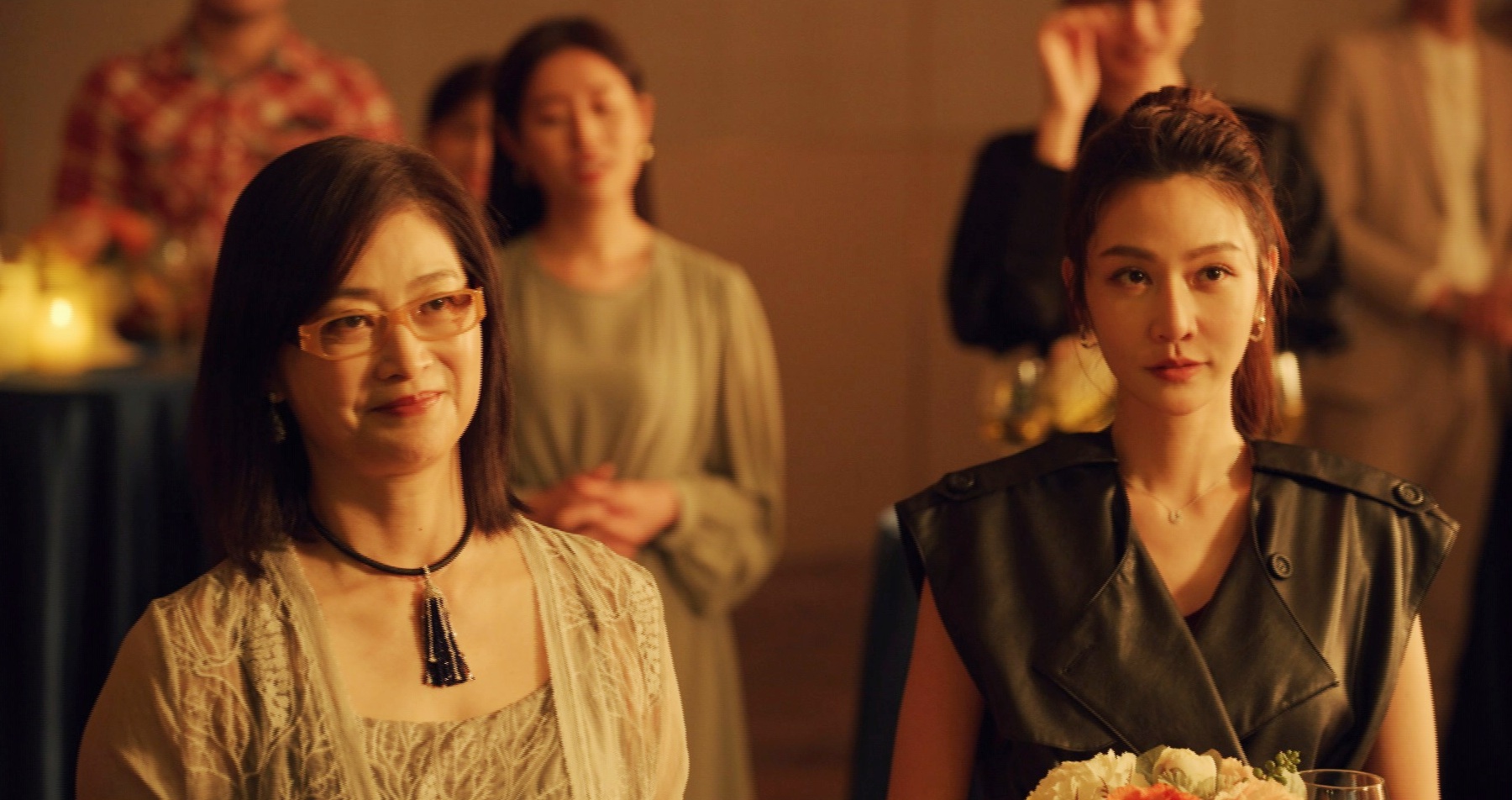 劉瑞琪第一次和曾莞婷合作飾演母女。（三立提供）