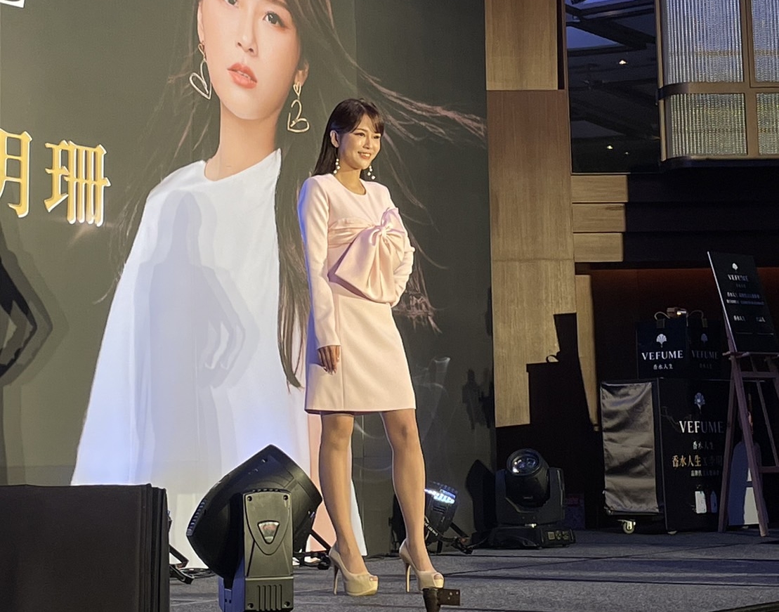 李明珊離婚後以近千萬接下代言。（讀者提供）