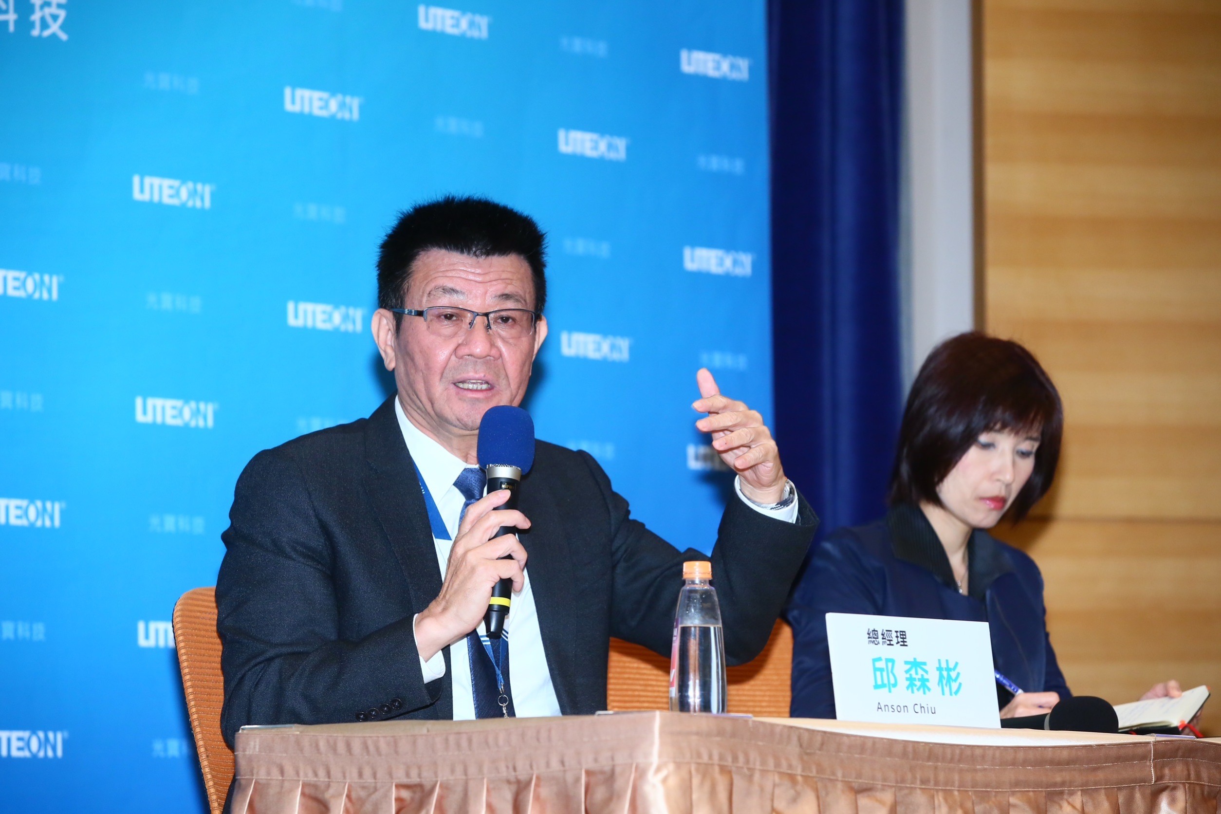 儘管遇到景氣逆風，光寶科總經理邱森彬仍透過法說釋出正面訊息，認為今年營收有望逐季上揚。