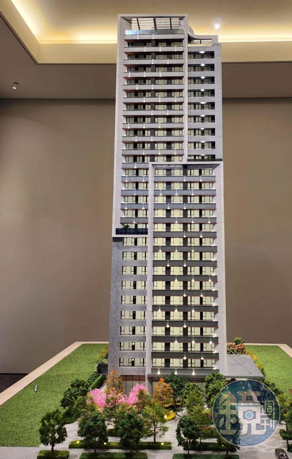 家居安曼借鏡精品渡假酒店安縵精神,融合城市光燦與東方禪意,公設特色是五米高的羽球運動會館。