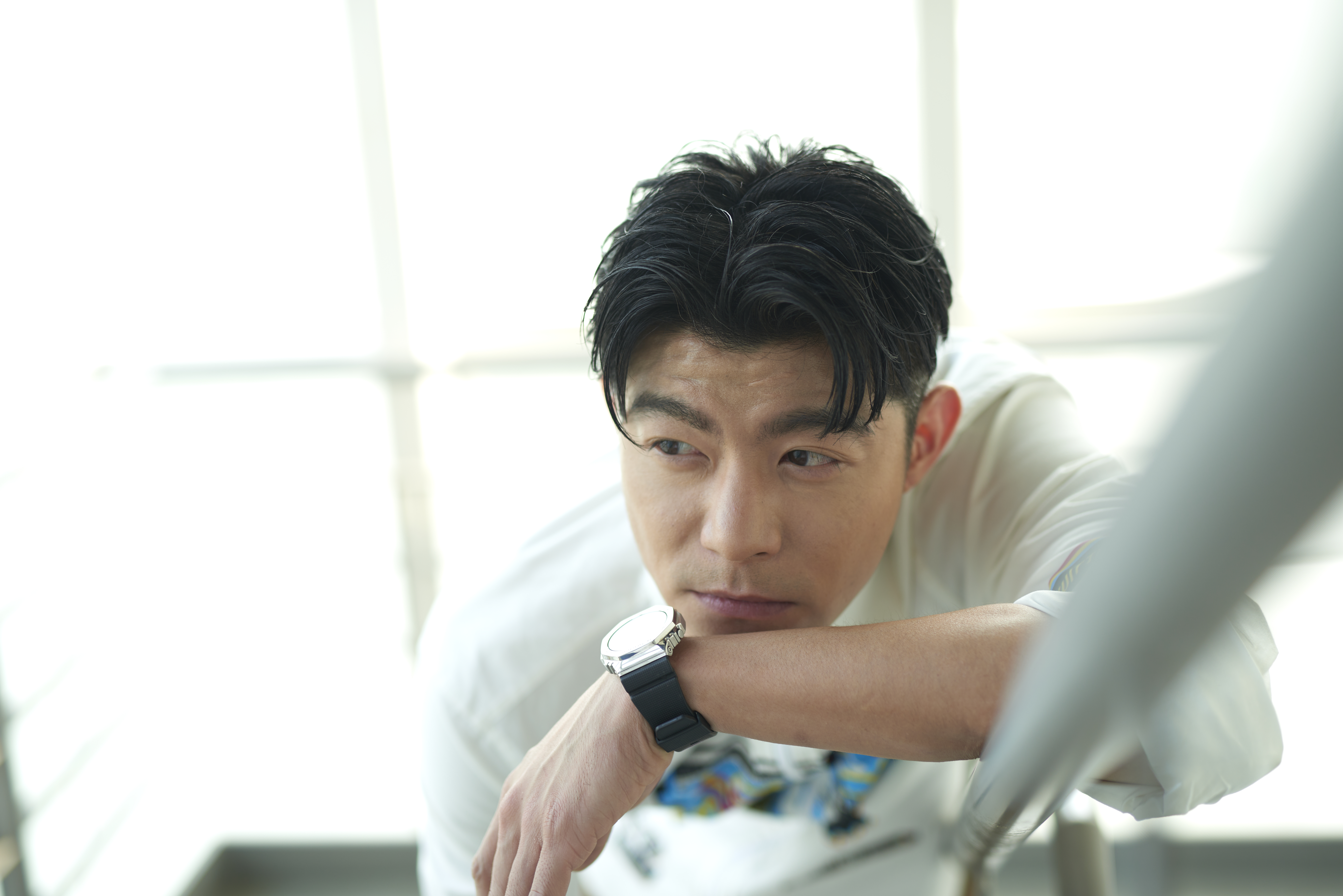 王柏傑說當演員就要「不要臉」，「很多事都要放得下臉才做得出來」。