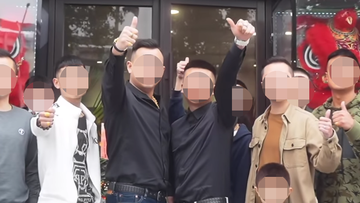 涉嫌在澎湖打人的王男被起底上月才在桃園開設「資產管理公司」。（翻攝自IG）